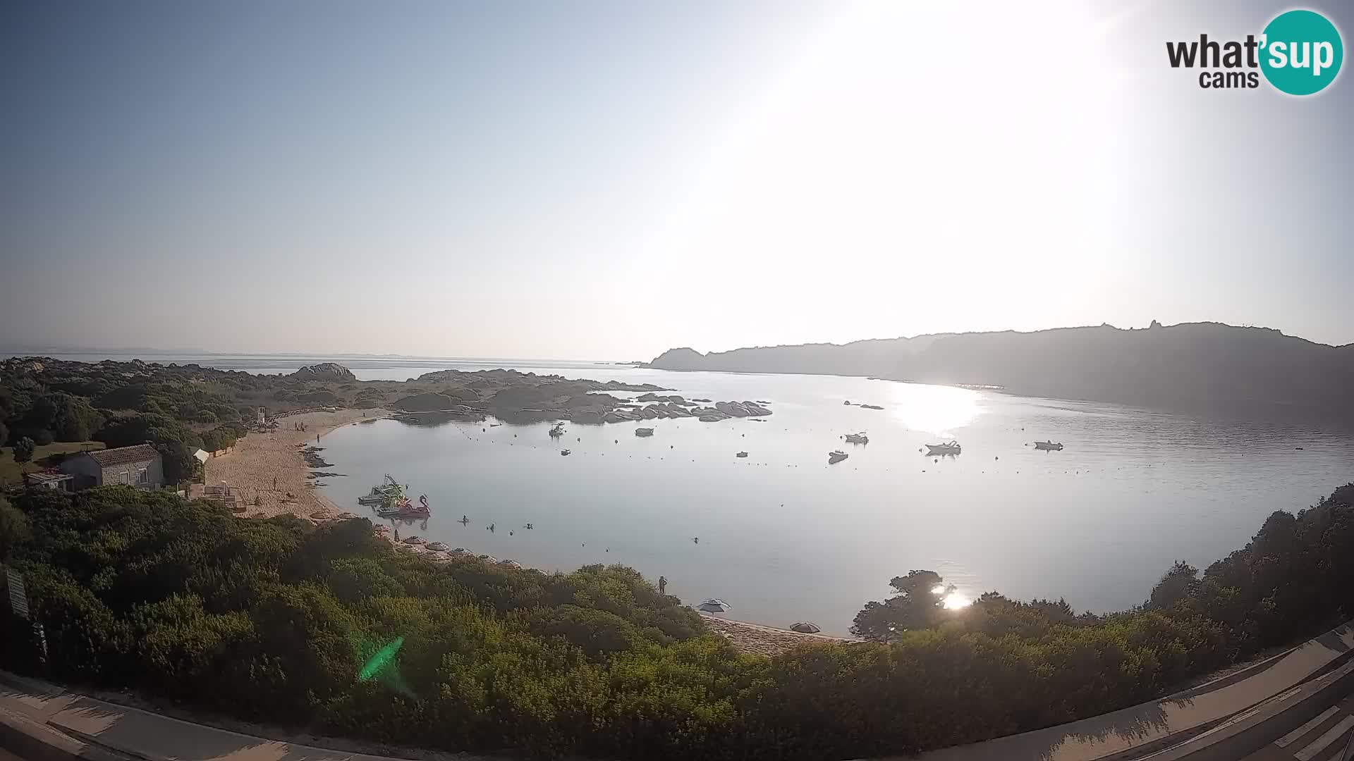 Spletna kamera Rena di Levante – Pogled v živo na Capo Testa