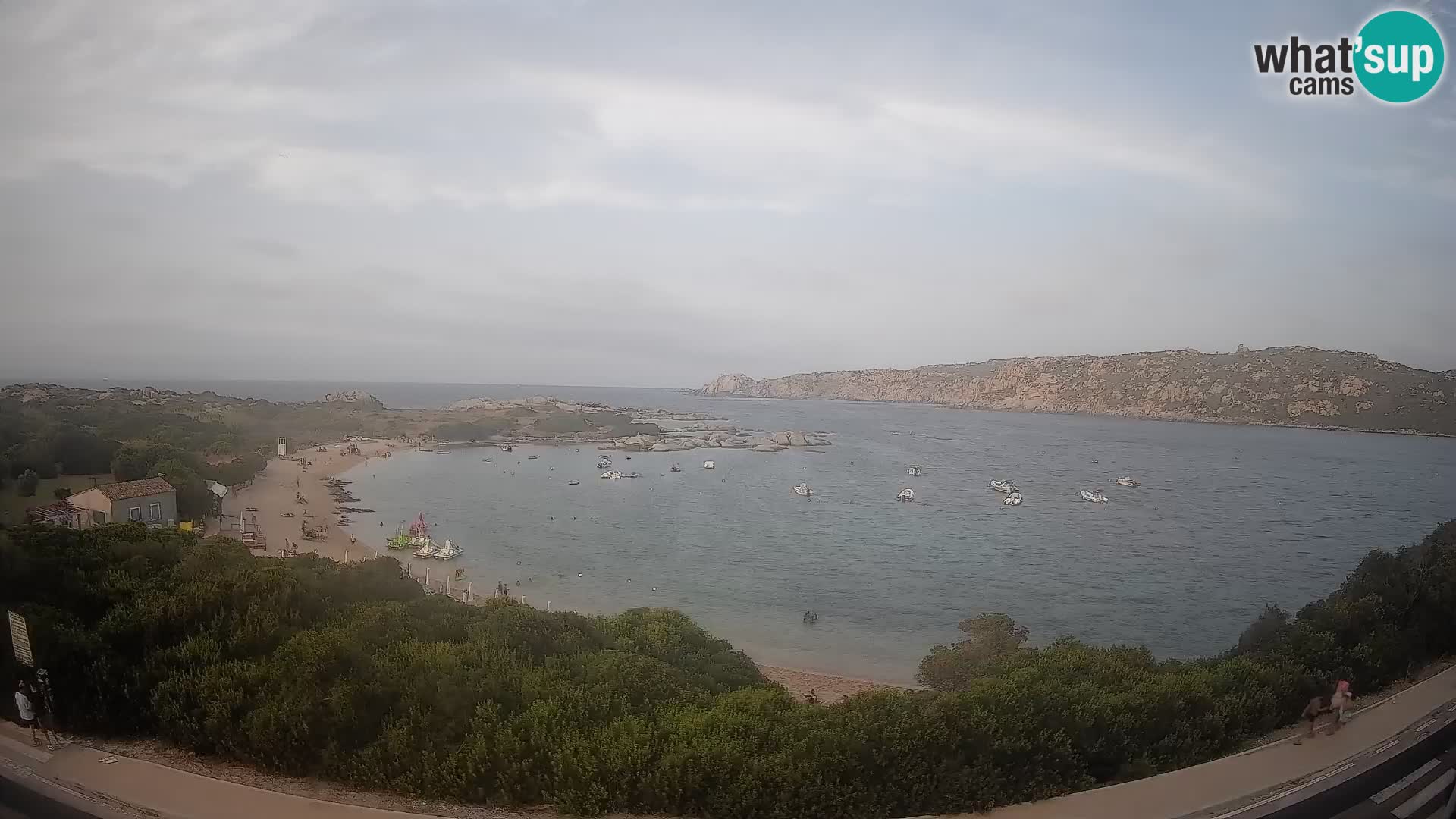Webcam Rena di Levante – Live View from Capo Testa