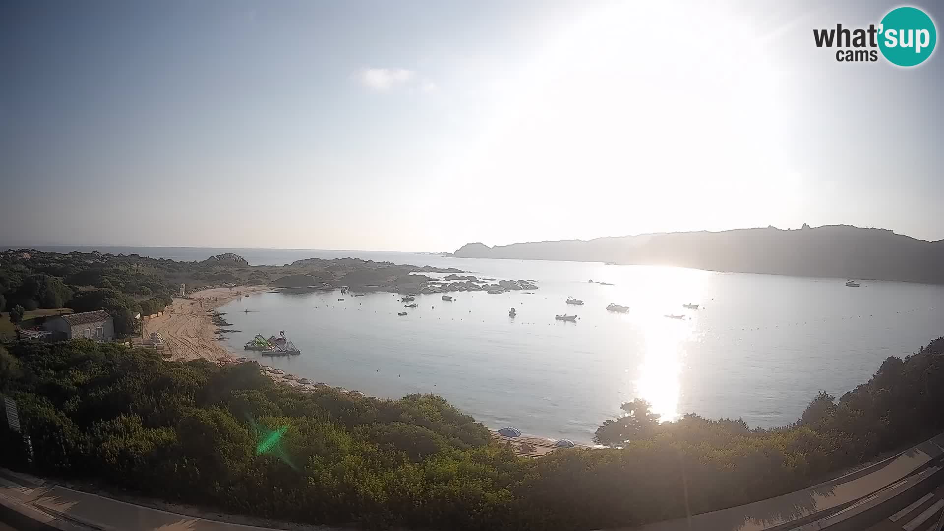 Spletna kamera Rena di Levante – Pogled v živo na Capo Testa