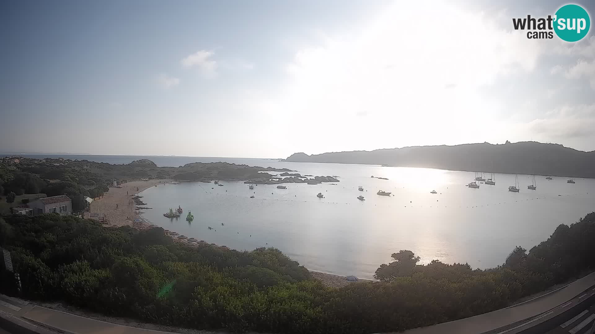 Webcam Rena di Levante – Live View from Capo Testa