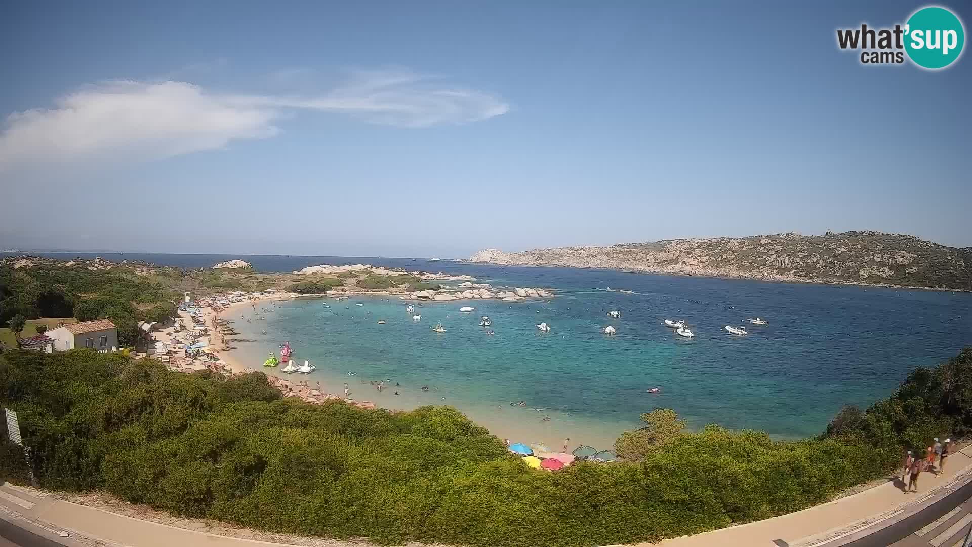 Webcam Rena di Levante – Vue en direct depuis Capo Testa