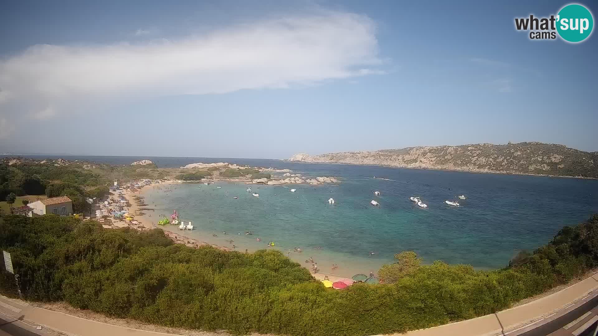 Webcam Rena di Levante – Vista live da Capo Testa