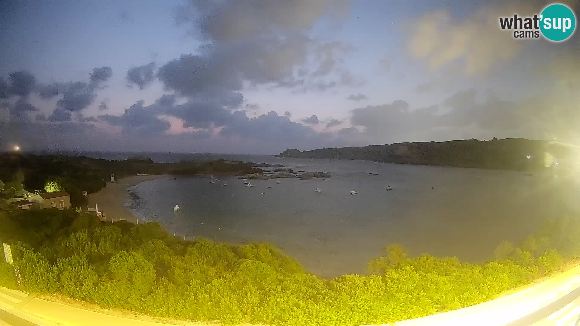 Spletna kamera Rena di Levante – Pogled v živo na Capo Testa