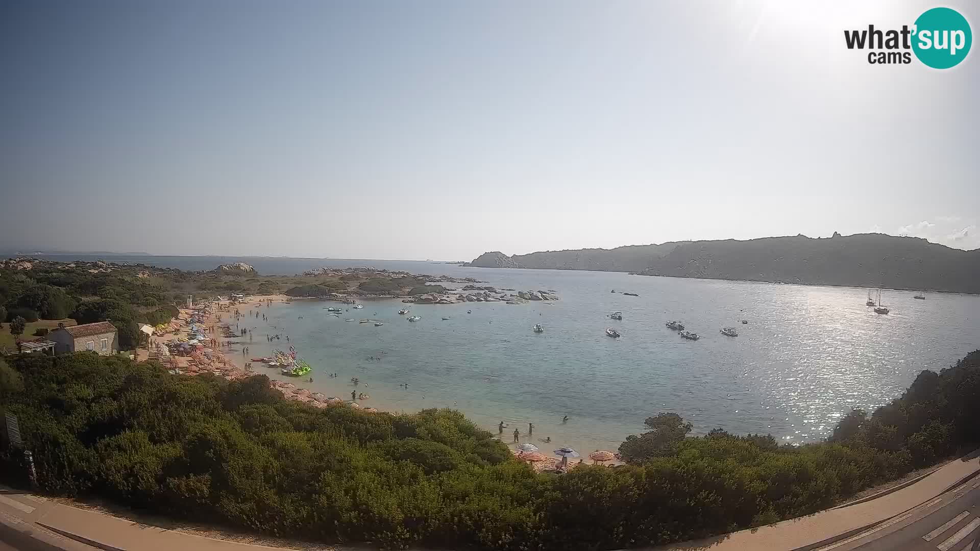 Spletna kamera Rena di Levante – Pogled v živo na Capo Testa