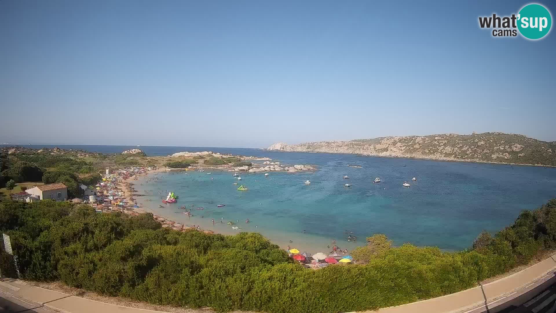 Web kamera Rena di Levante – Pogled uživo s Capo Testa