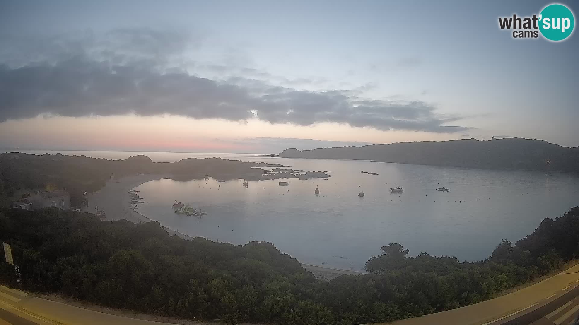 Webcam Rena di Levante – Live View from Capo Testa