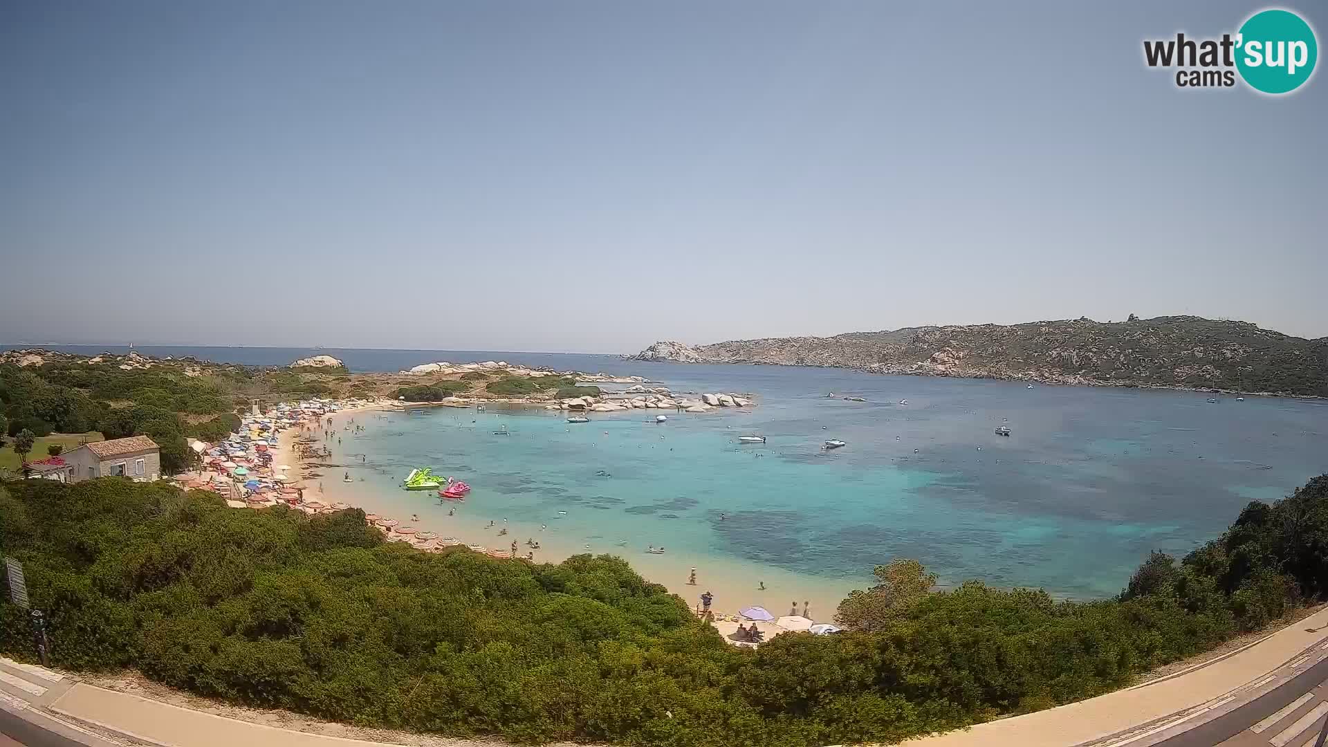 Webcam Rena di Levante – Vista live da Capo Testa