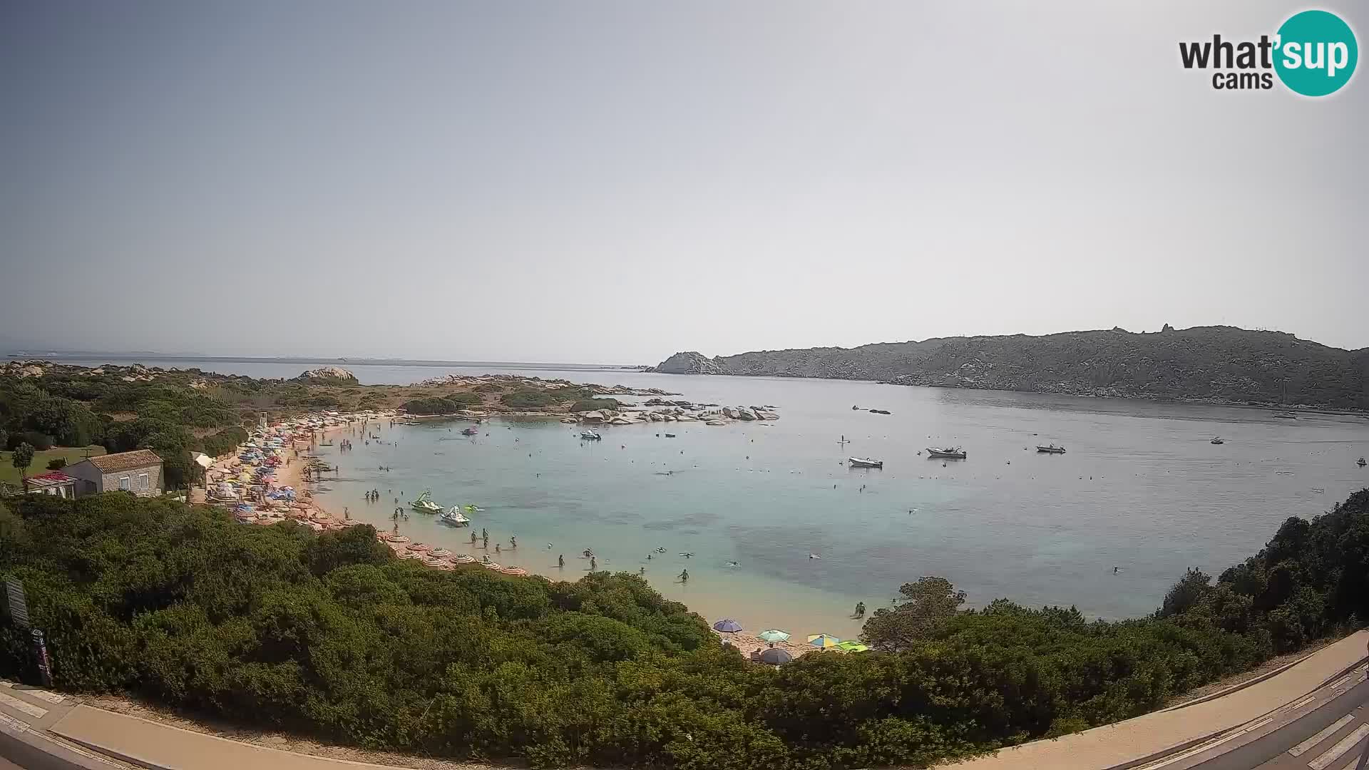 Spletna kamera Rena di Levante – Pogled v živo na Capo Testa