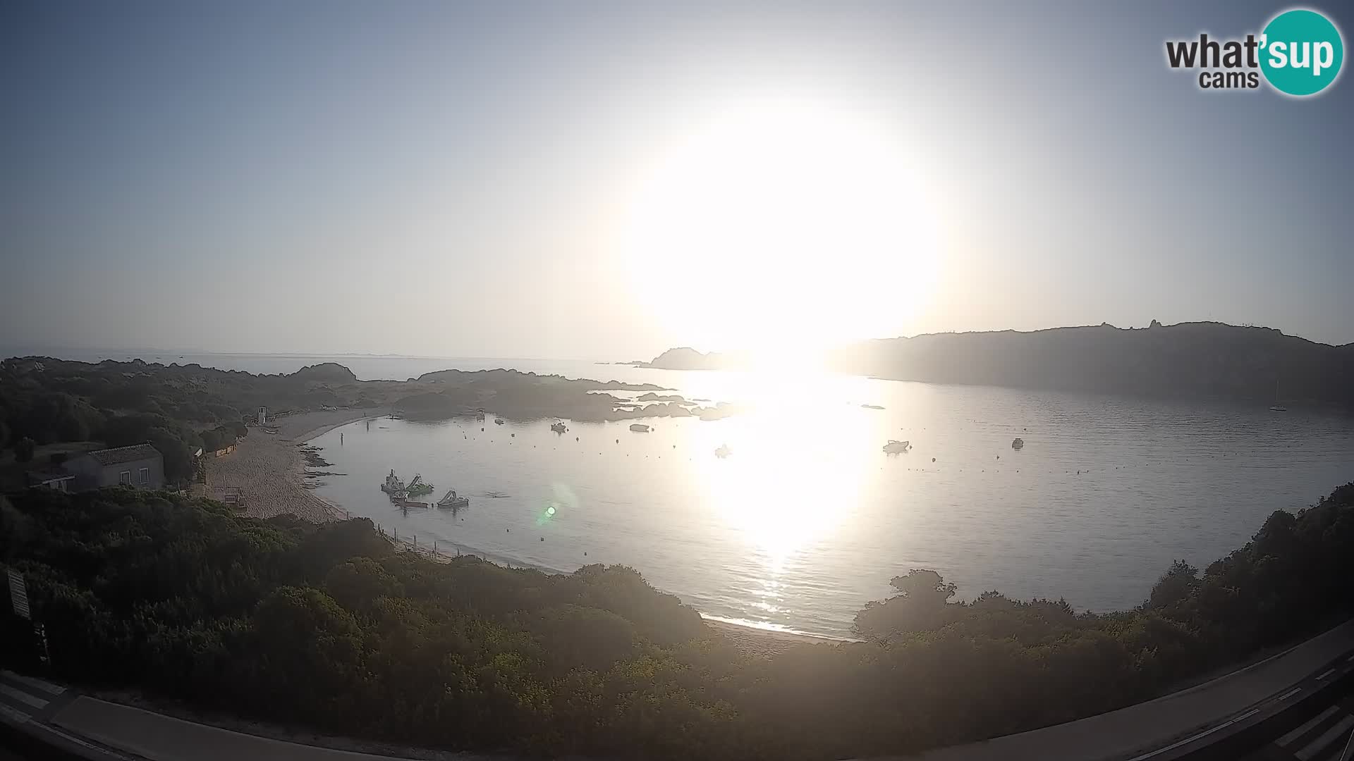 Webcam Rena di Levante – Live View from Capo Testa