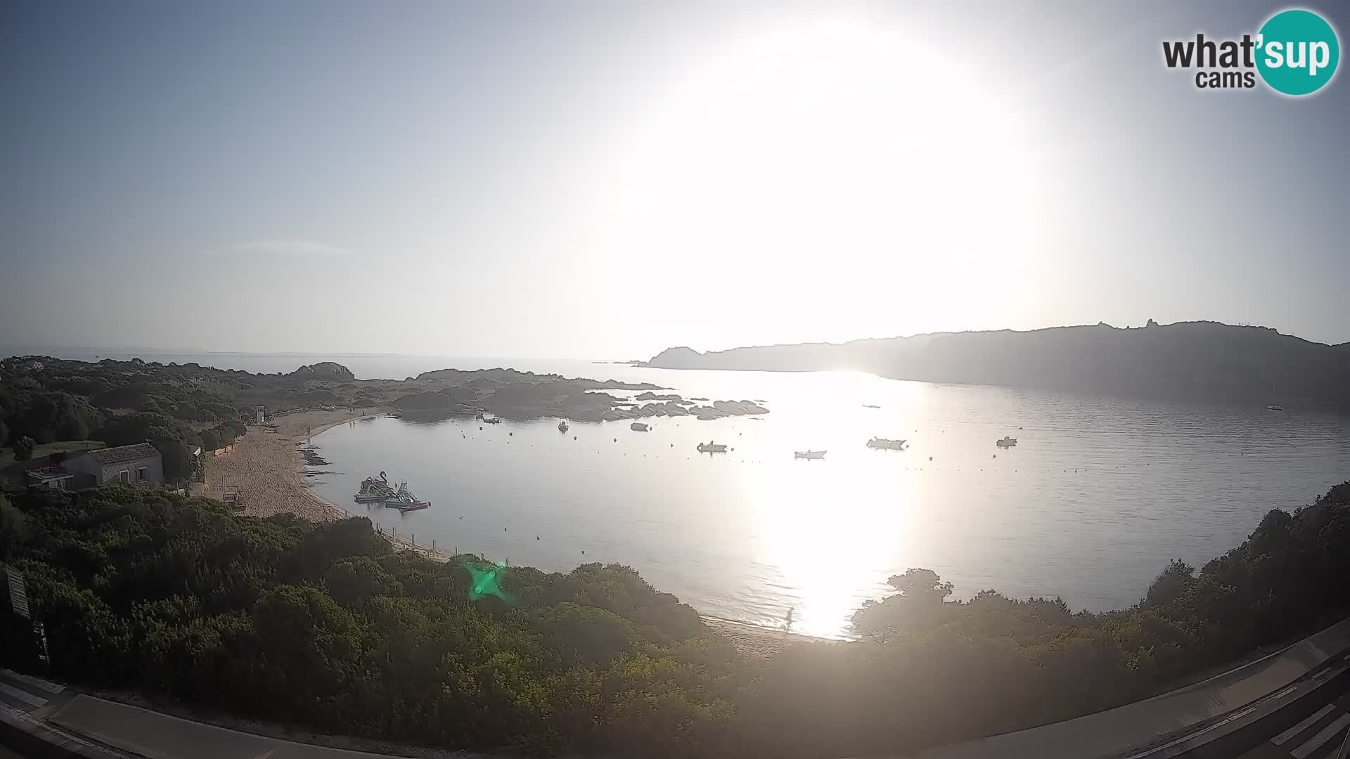 Spletna kamera Rena di Levante – Pogled v živo na Capo Testa