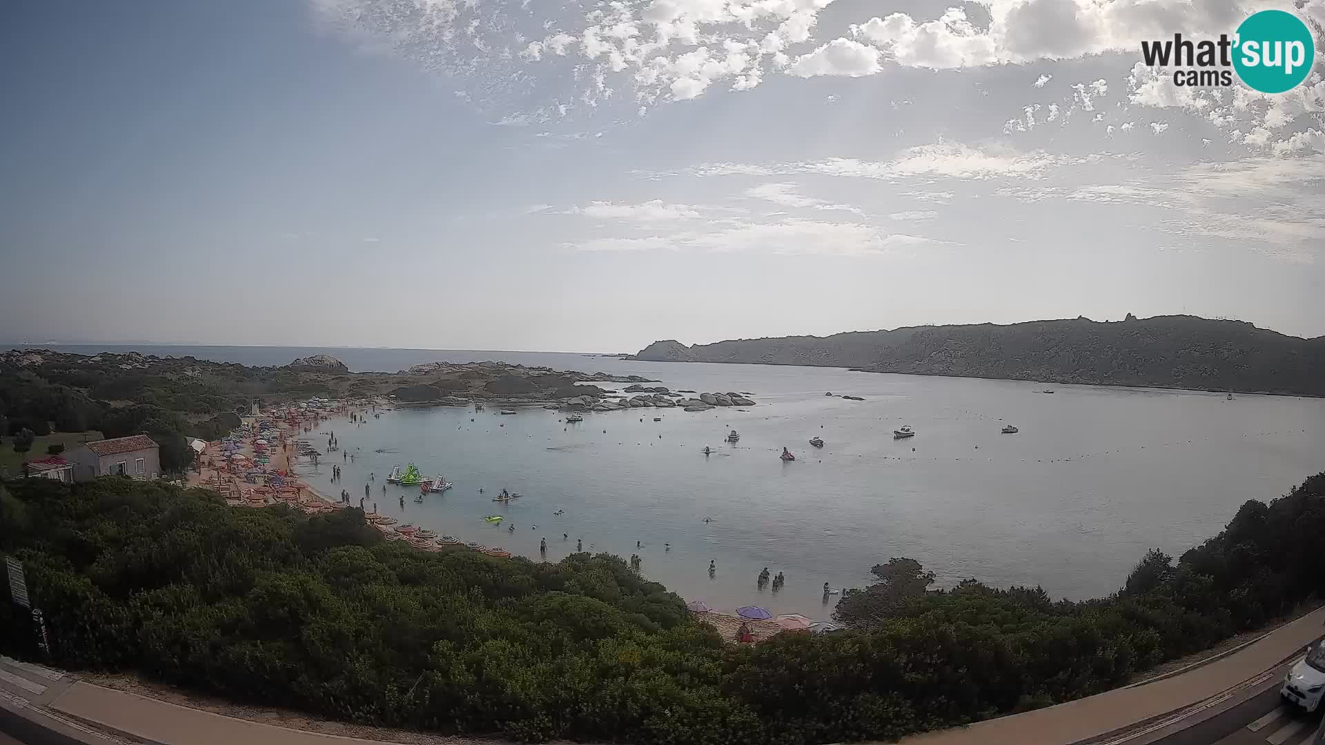 Webcam Rena di Levante – Live View from Capo Testa