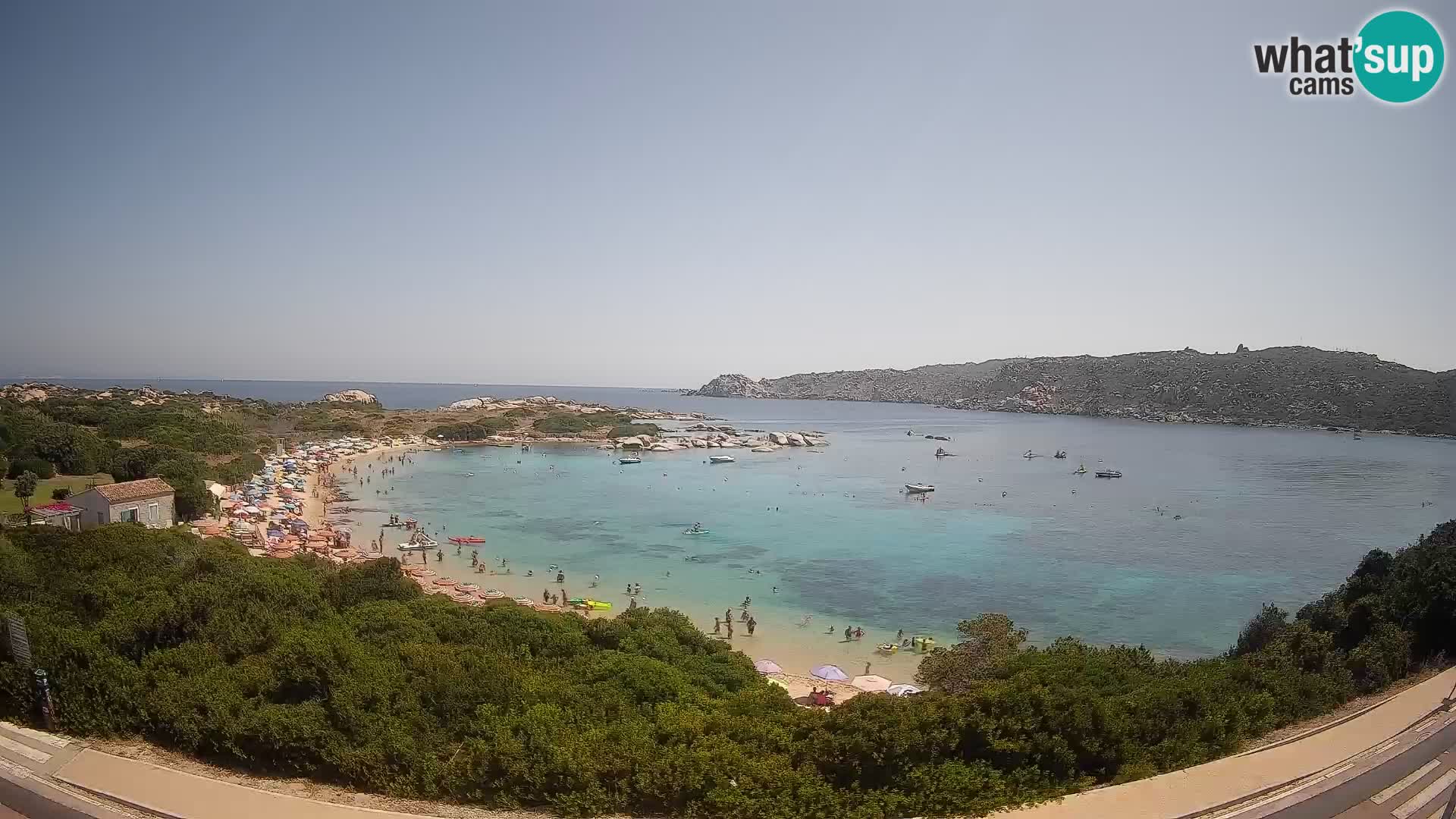 Webcam Rena di Levante – Vista en directo desde Capo Testa