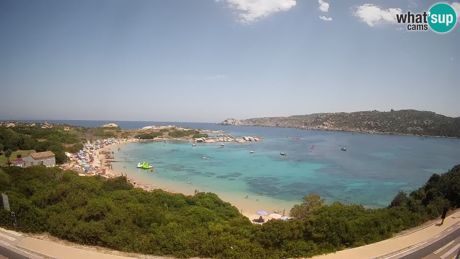 Webcam Rena di Levante – Live View from Capo Testa