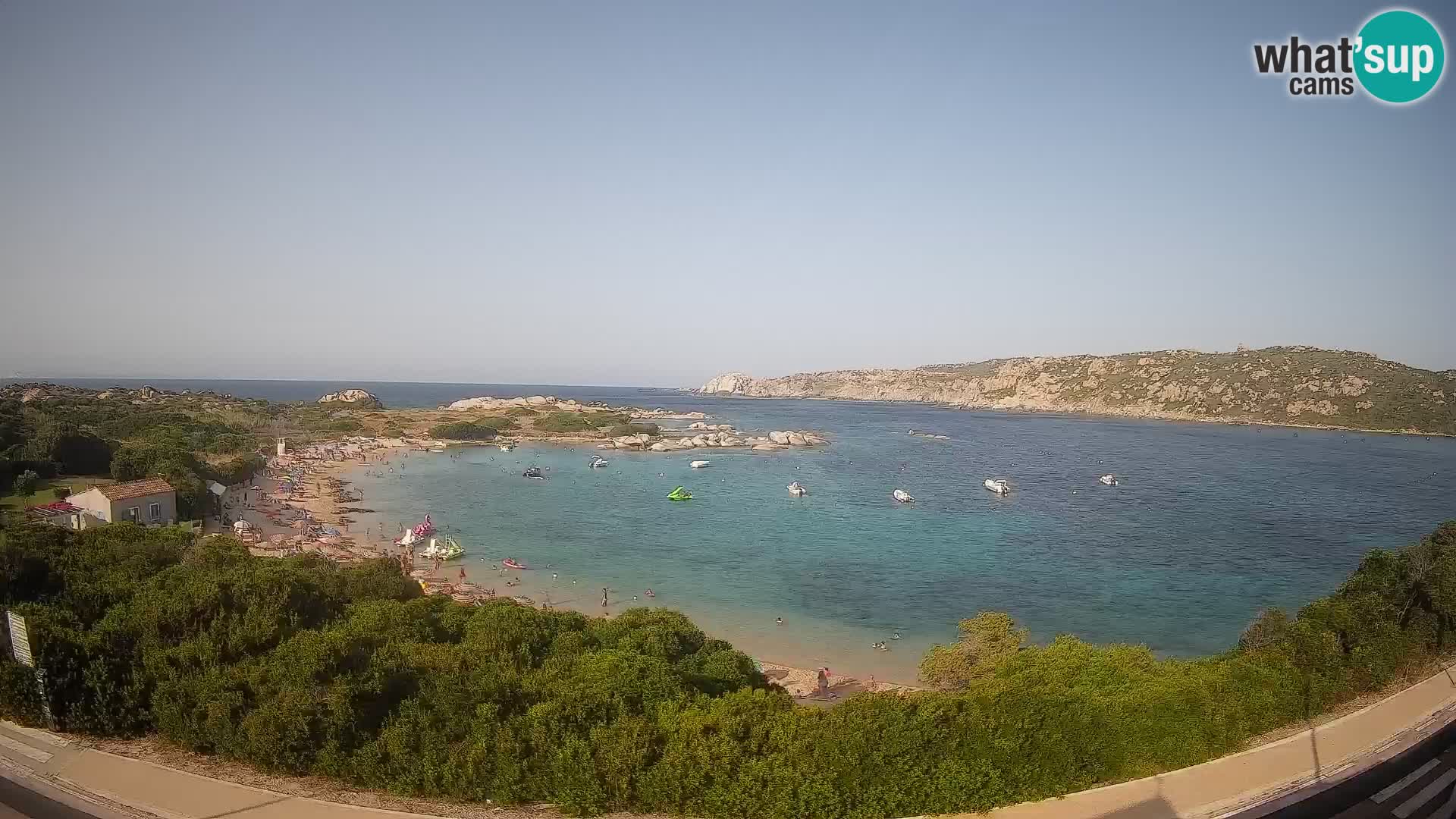 Webcam Rena di Levante – Vista live da Capo Testa
