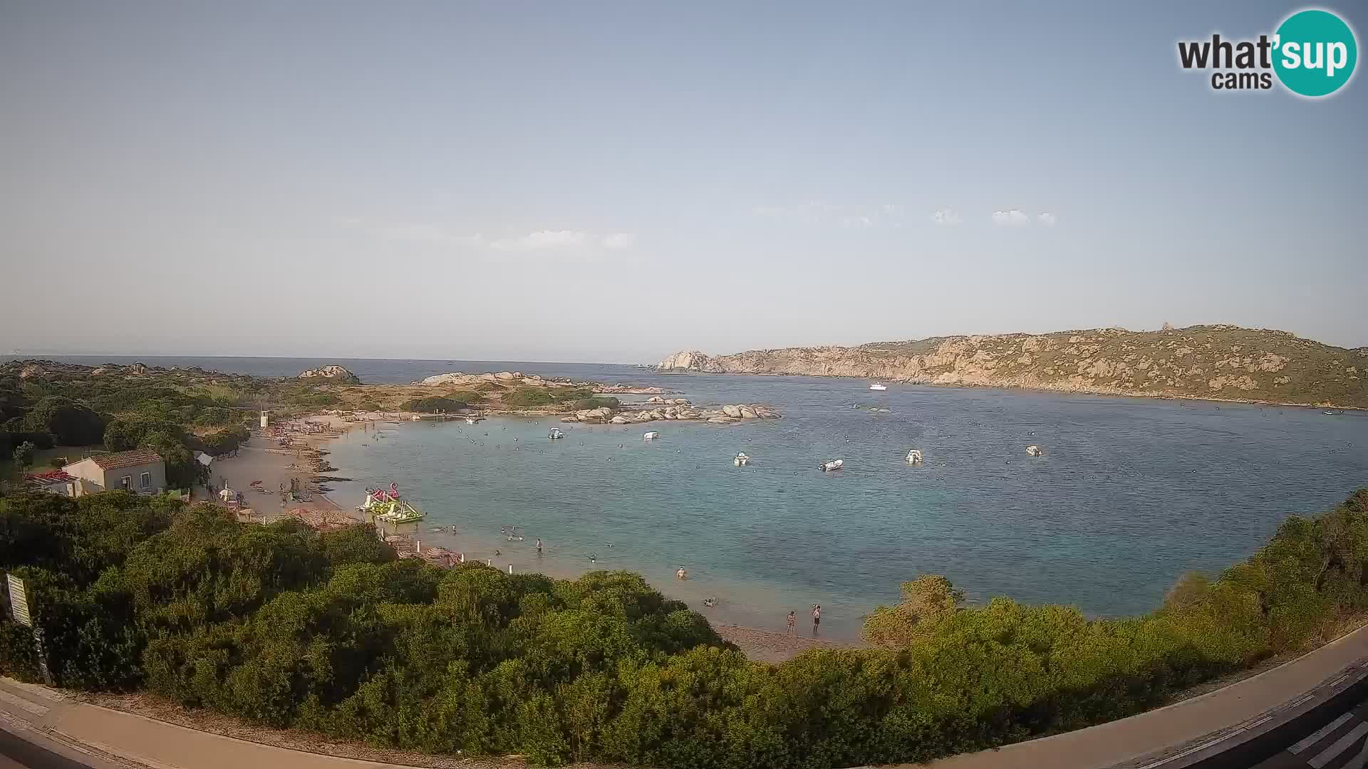 Webcam Rena di Levante – Live View from Capo Testa