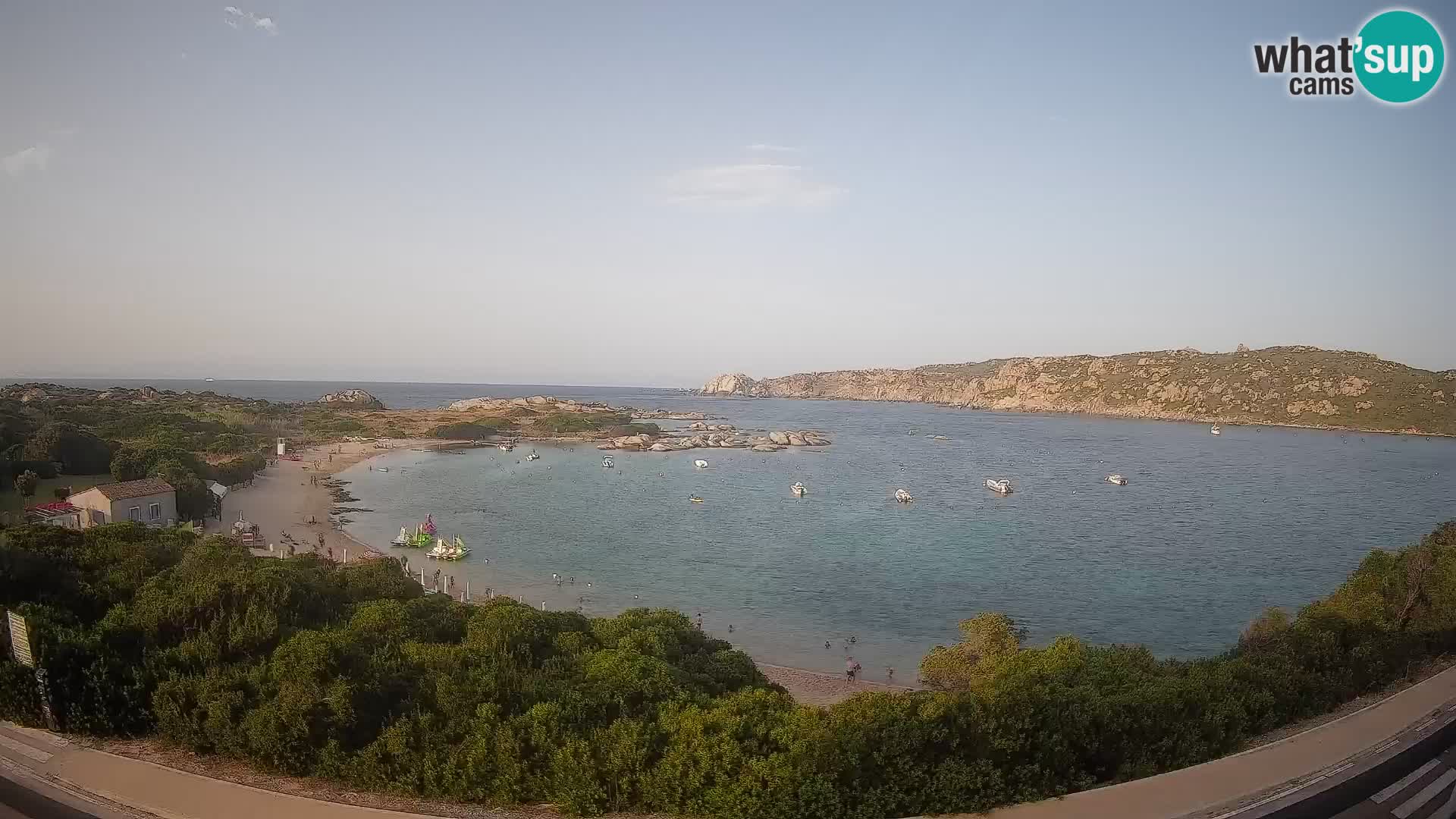 Webcam Rena di Levante – Live View from Capo Testa