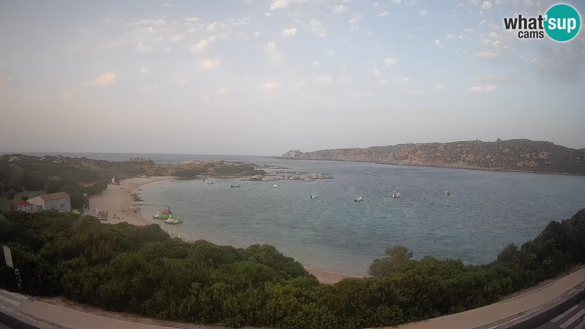 Webcam Rena di Levante – Live View from Capo Testa