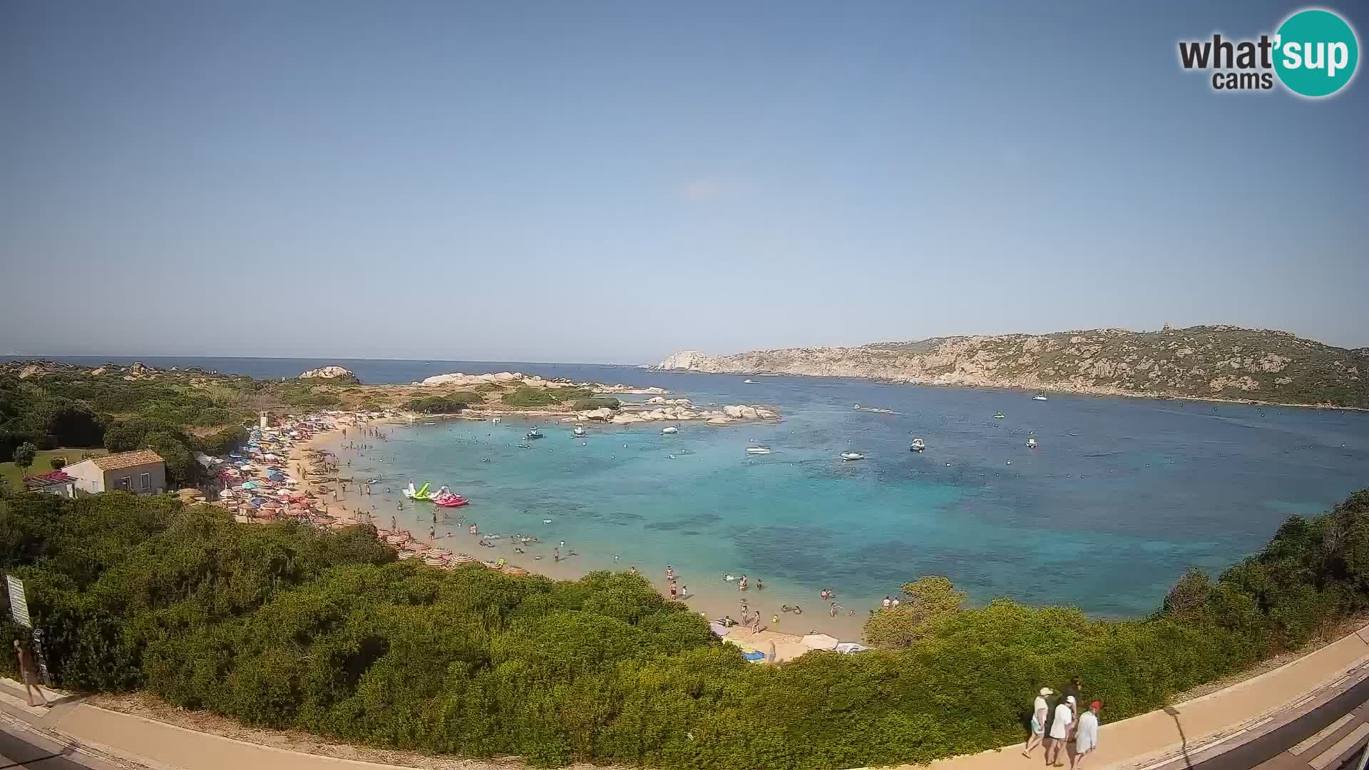 Webcam Rena di Levante – Live View from Capo Testa