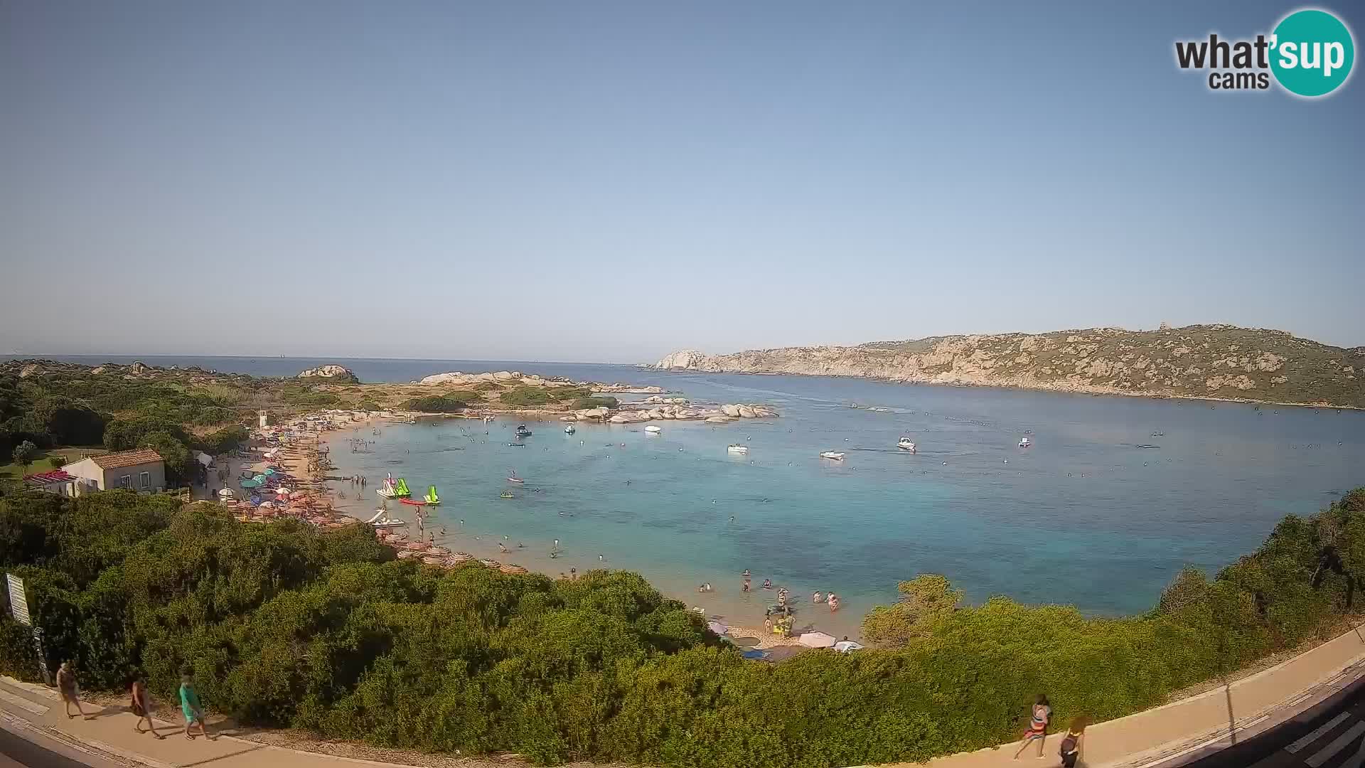 Webcam Rena di Levante – Live View from Capo Testa