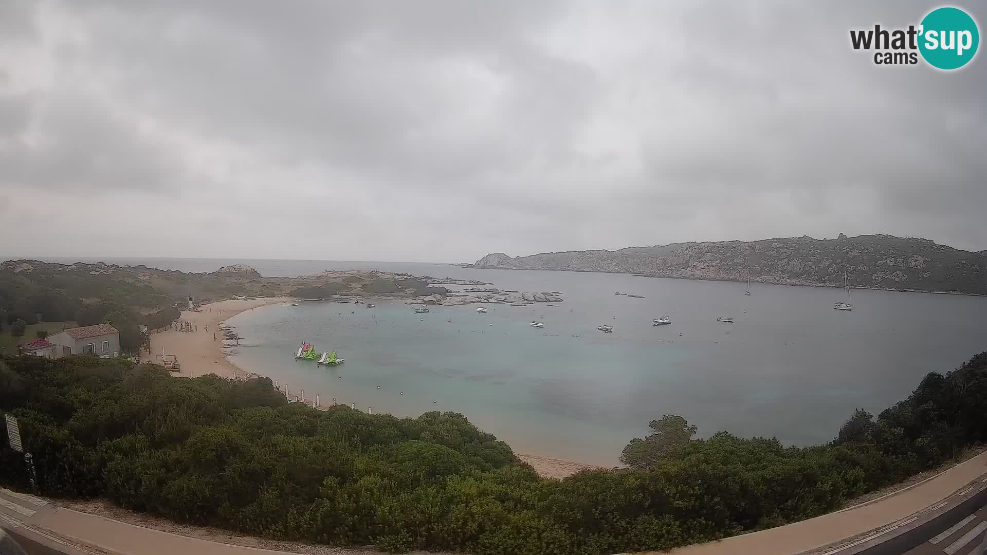 Webcam Rena di Levante – Live View from Capo Testa