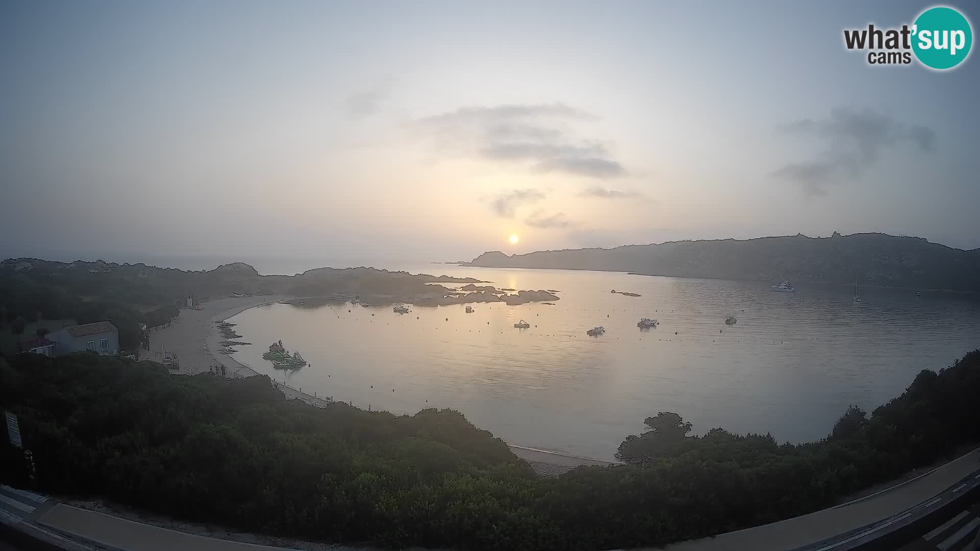 Webcam Rena di Levante – Live View from Capo Testa