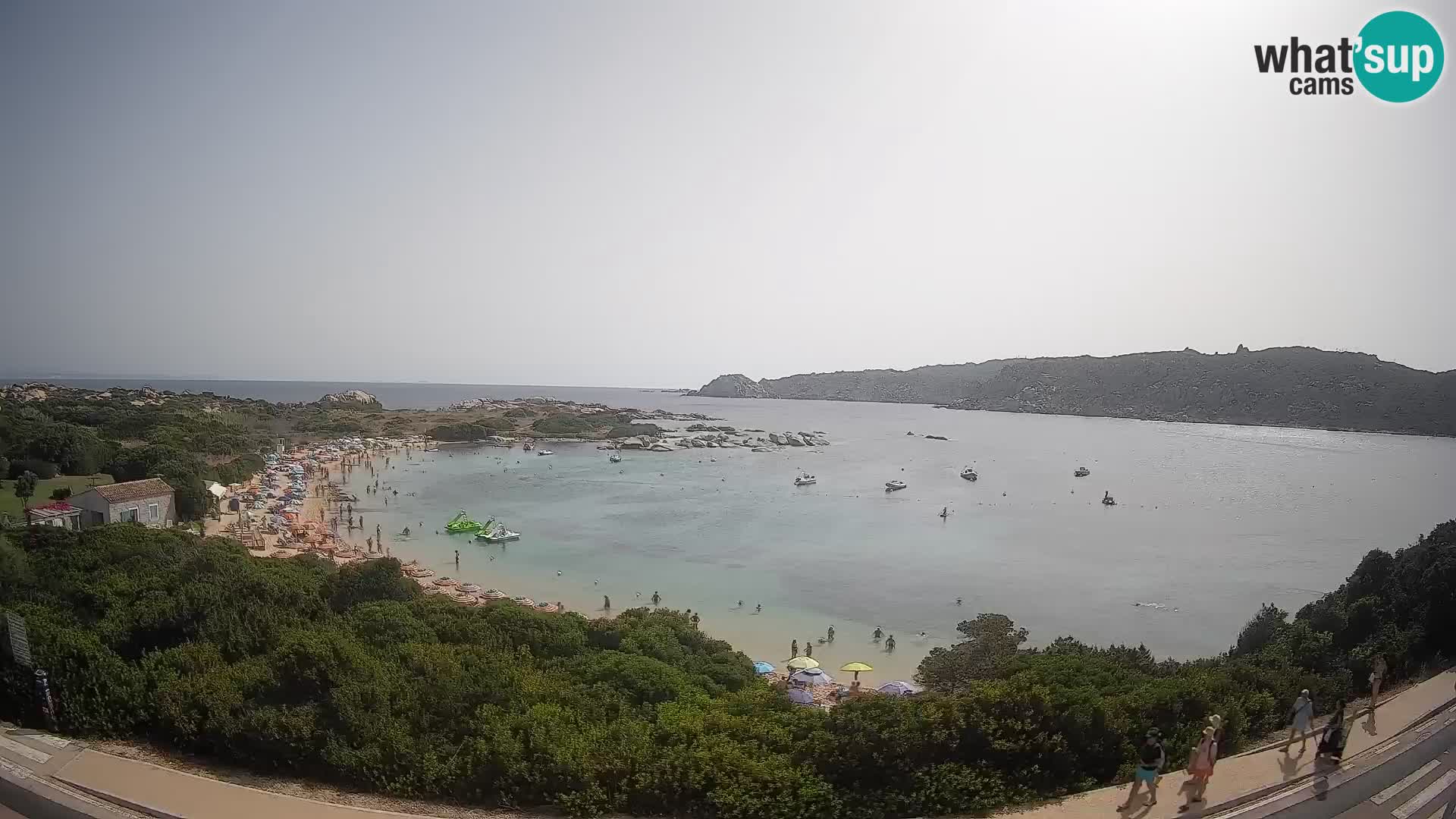 Webcam Rena di Levante – Live View from Capo Testa