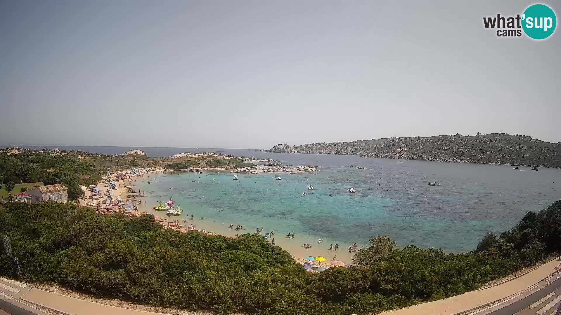 Webcam Rena di Levante – Live View from Capo Testa