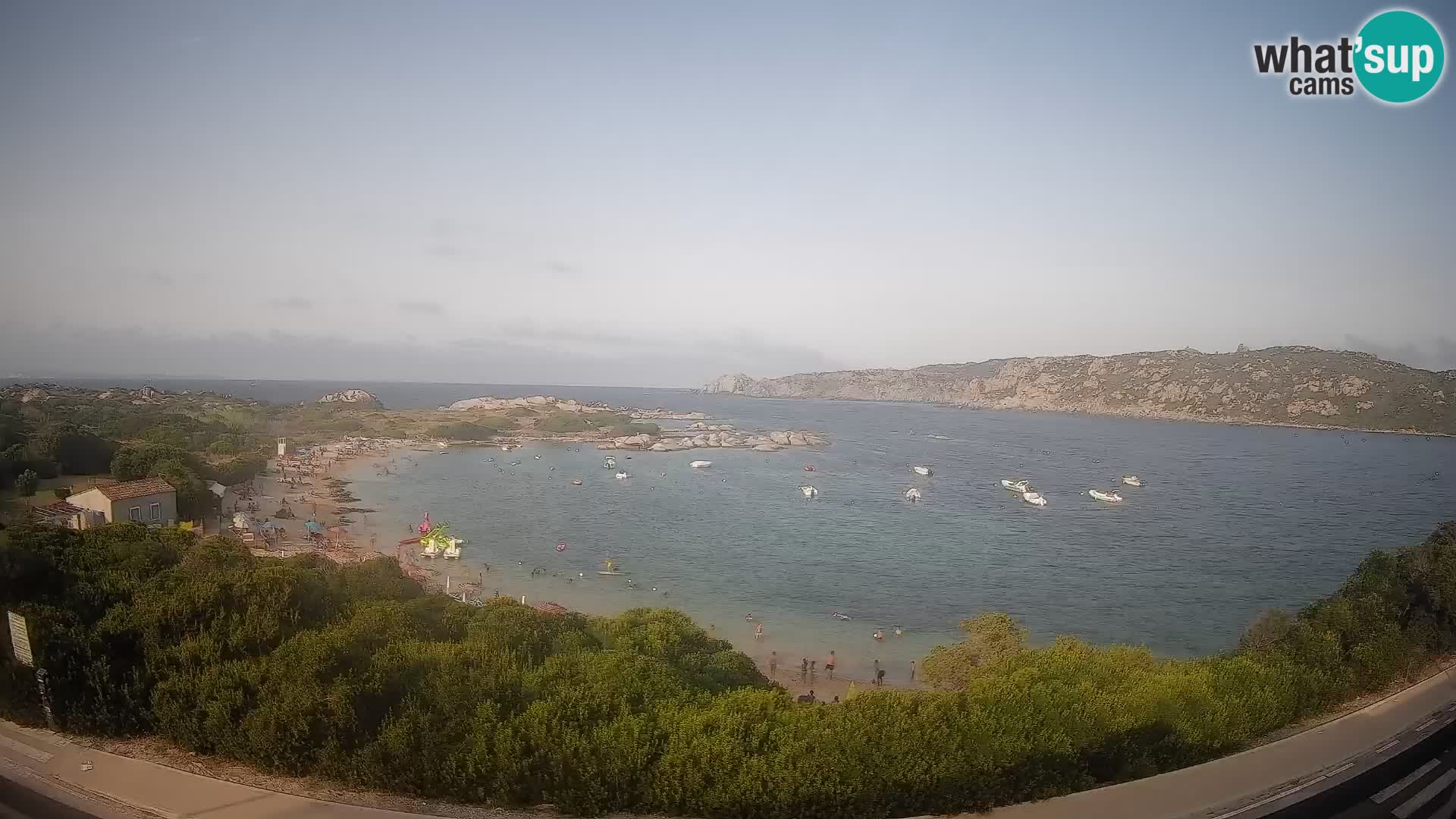 Webcam Rena di Levante – Live View from Capo Testa