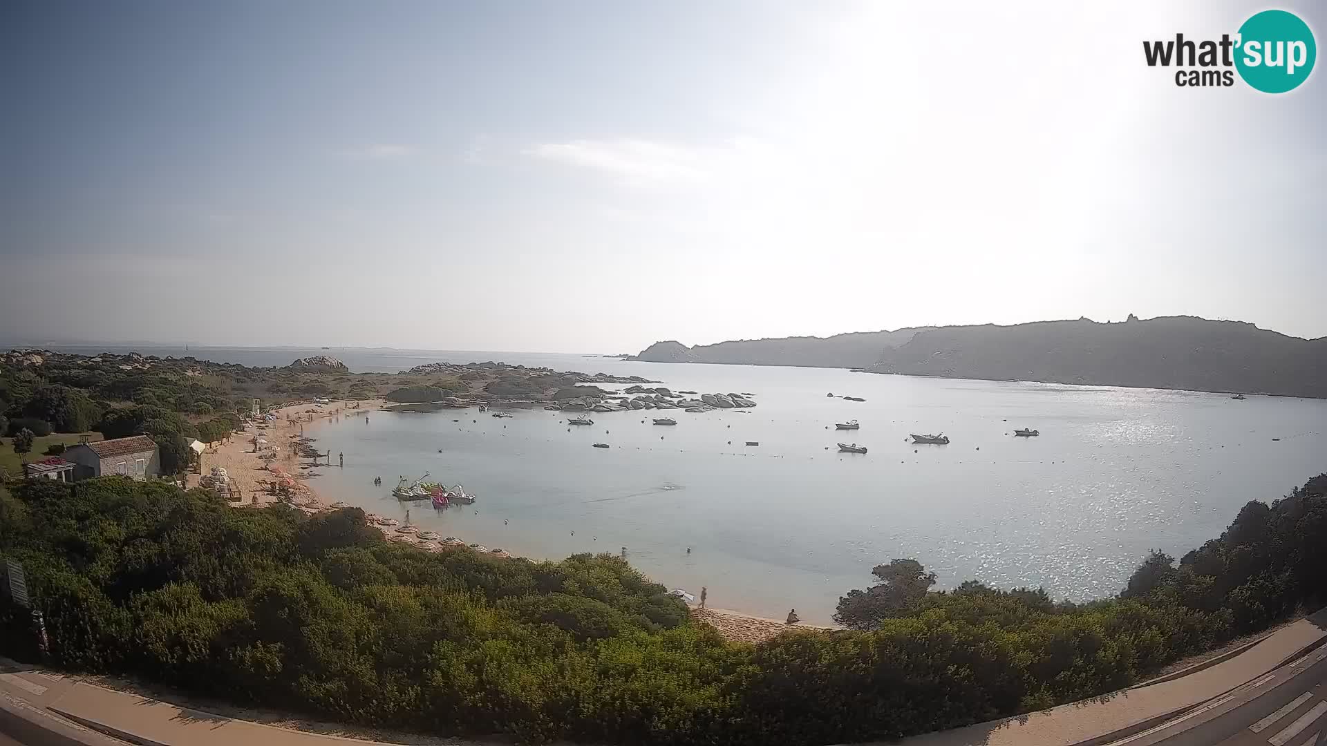 Webcam Rena di Levante – Live View from Capo Testa