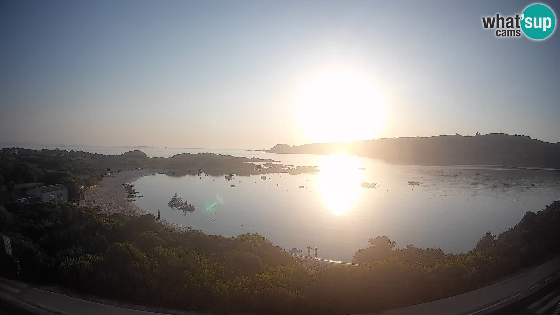 Web kamera Rena di Levante – Pogled uživo s Capo Testa