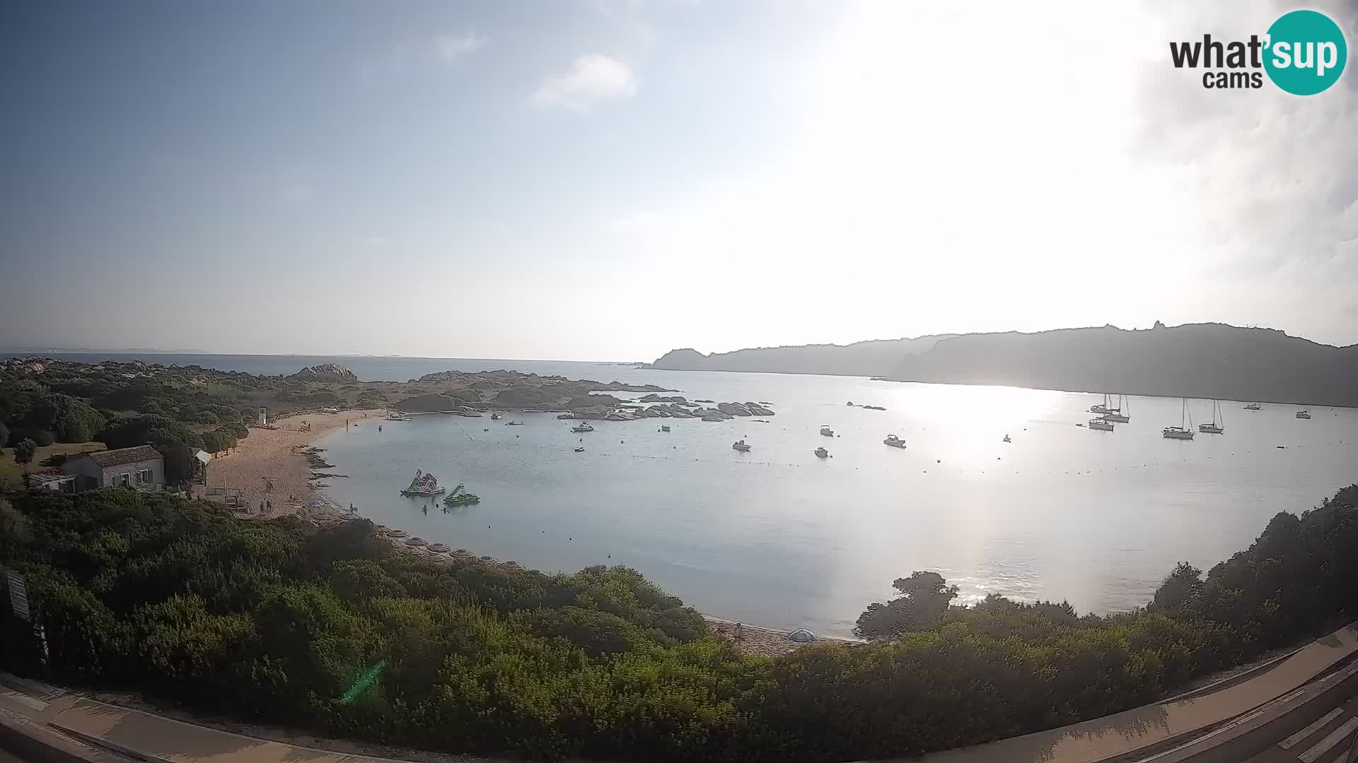 Webcam Rena di Levante – Live View from Capo Testa