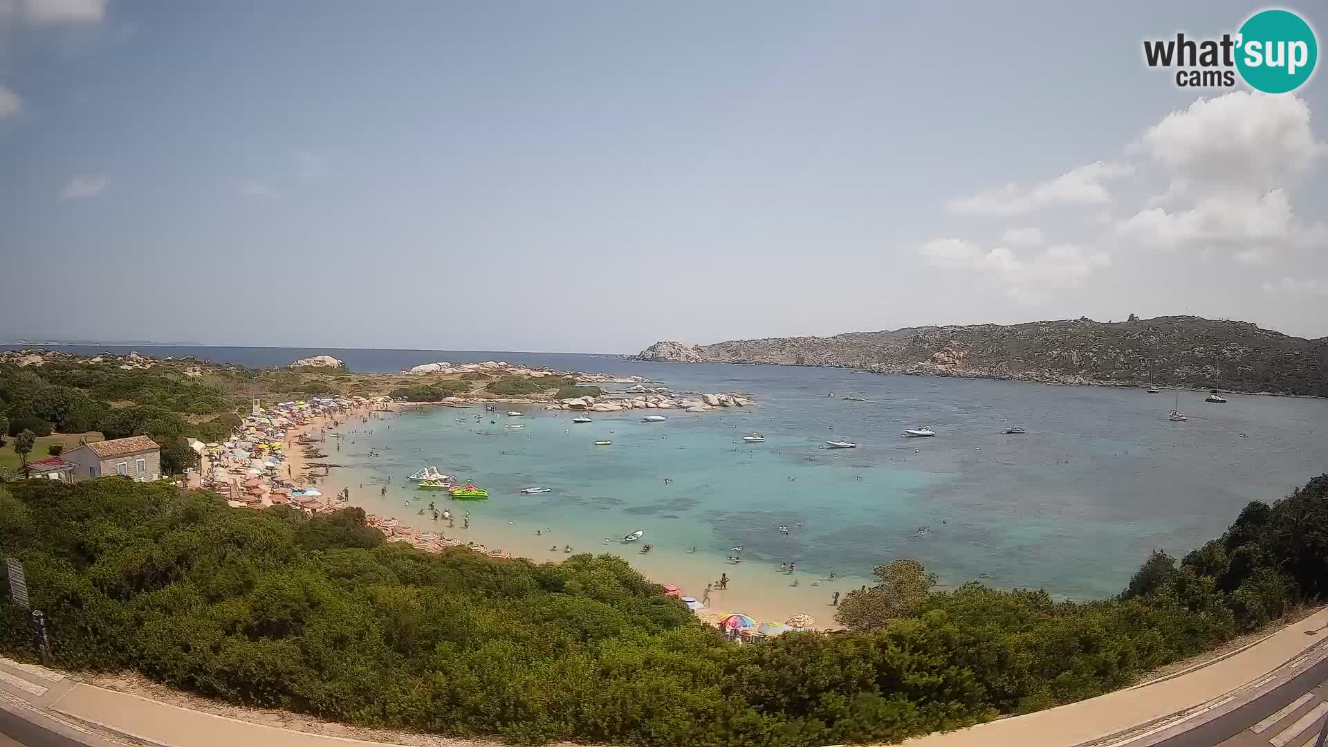Webcam Rena di Levante – Vue en direct depuis Capo Testa