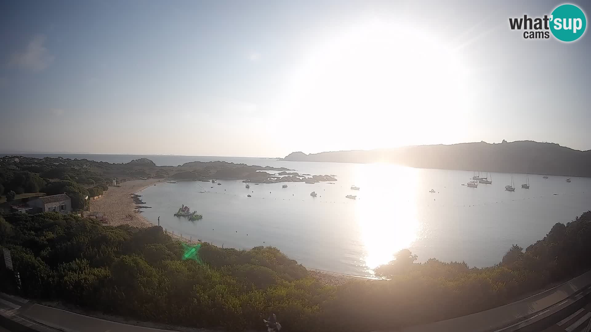 Webcam Rena di Levante – Live View from Capo Testa