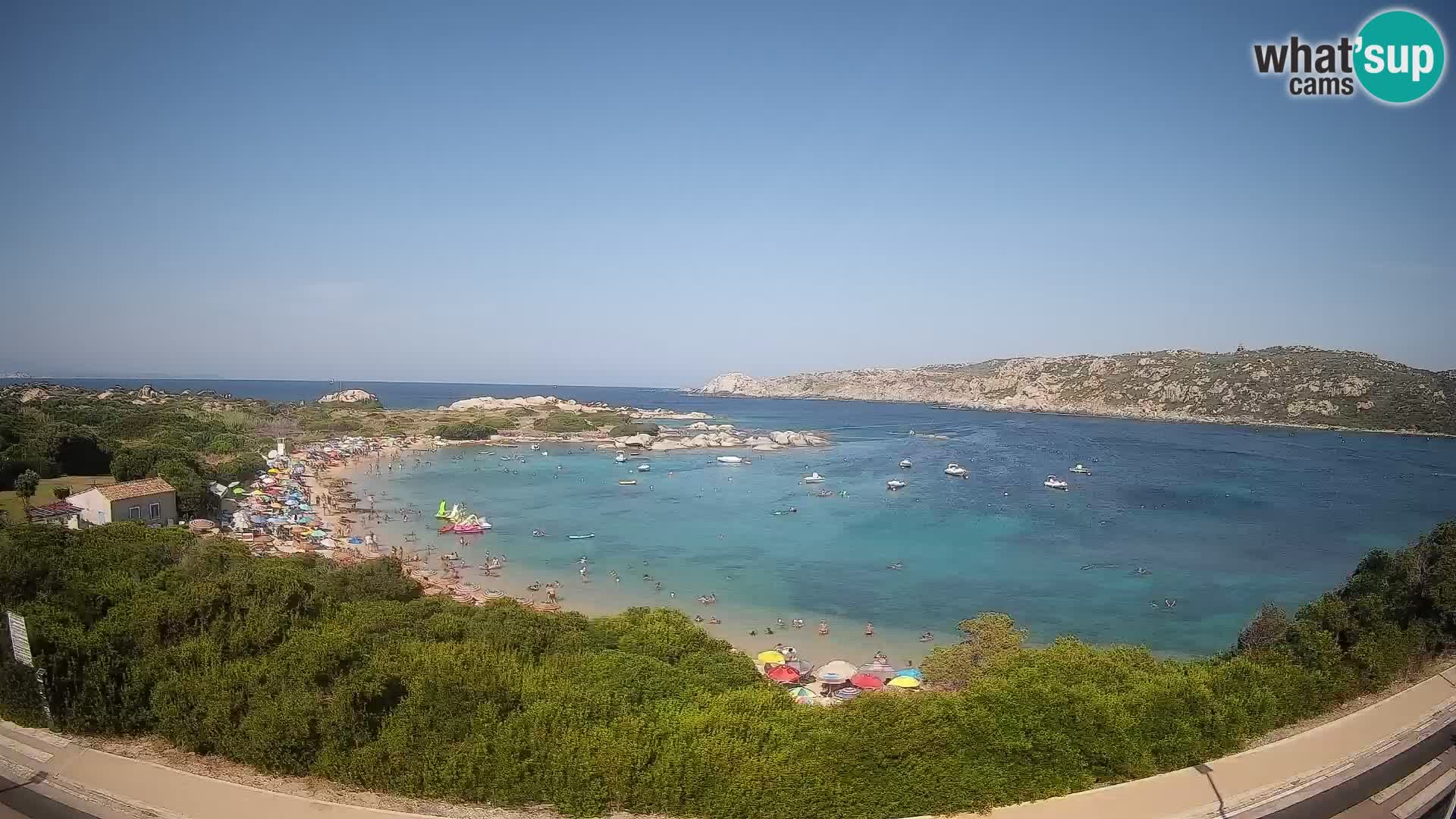 Webcam Rena di Levante – Vue en direct depuis Capo Testa