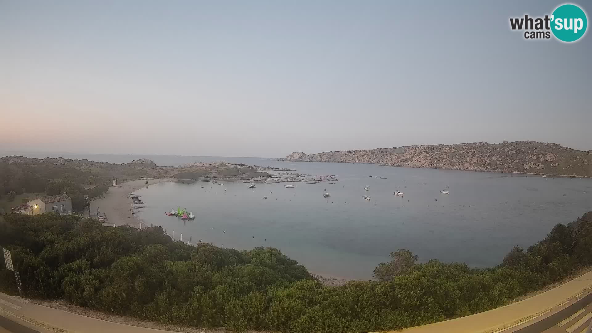 Webcam Rena di Levante – Live View from Capo Testa