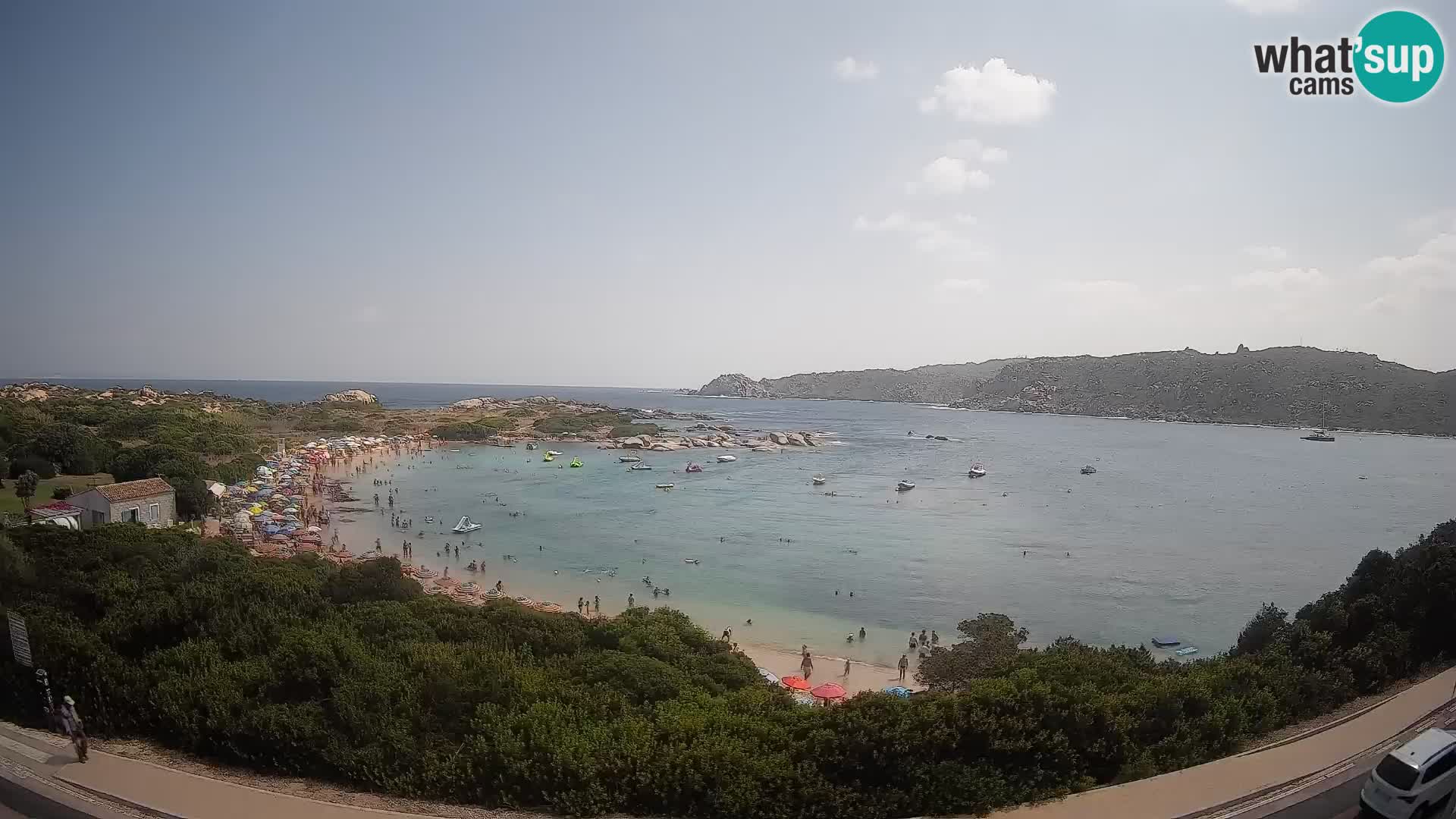 Webcam Rena di Levante – Live View from Capo Testa