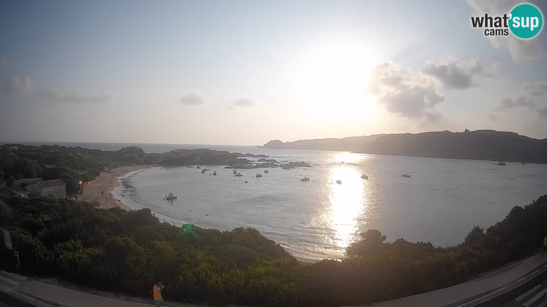 Webcam Rena di Levante – Live View from Capo Testa