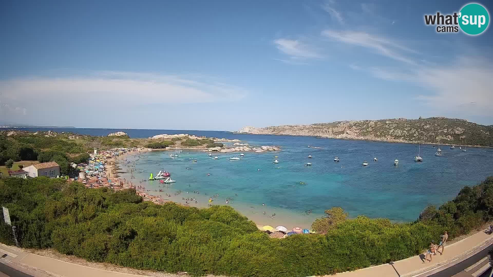 Webcam Rena di Levante – Live View from Capo Testa