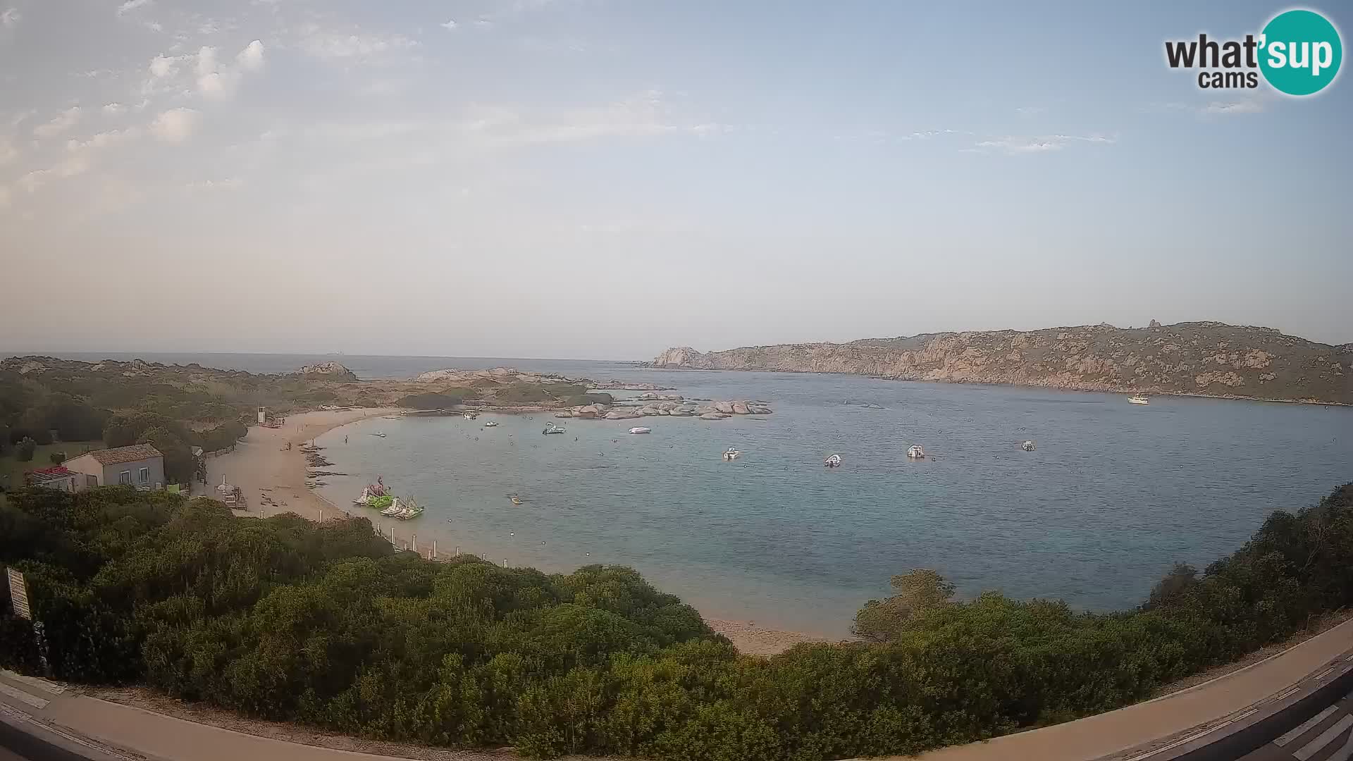 Webcam Rena di Levante – Live View from Capo Testa