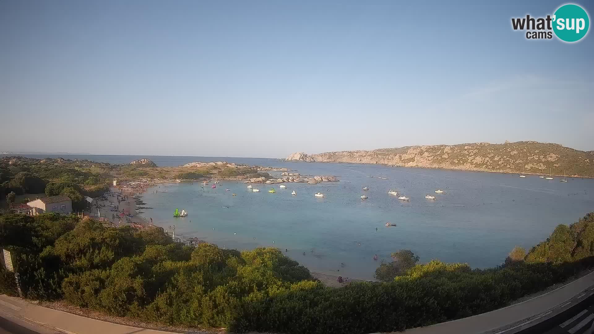 Webcam Rena di Levante – Live View from Capo Testa