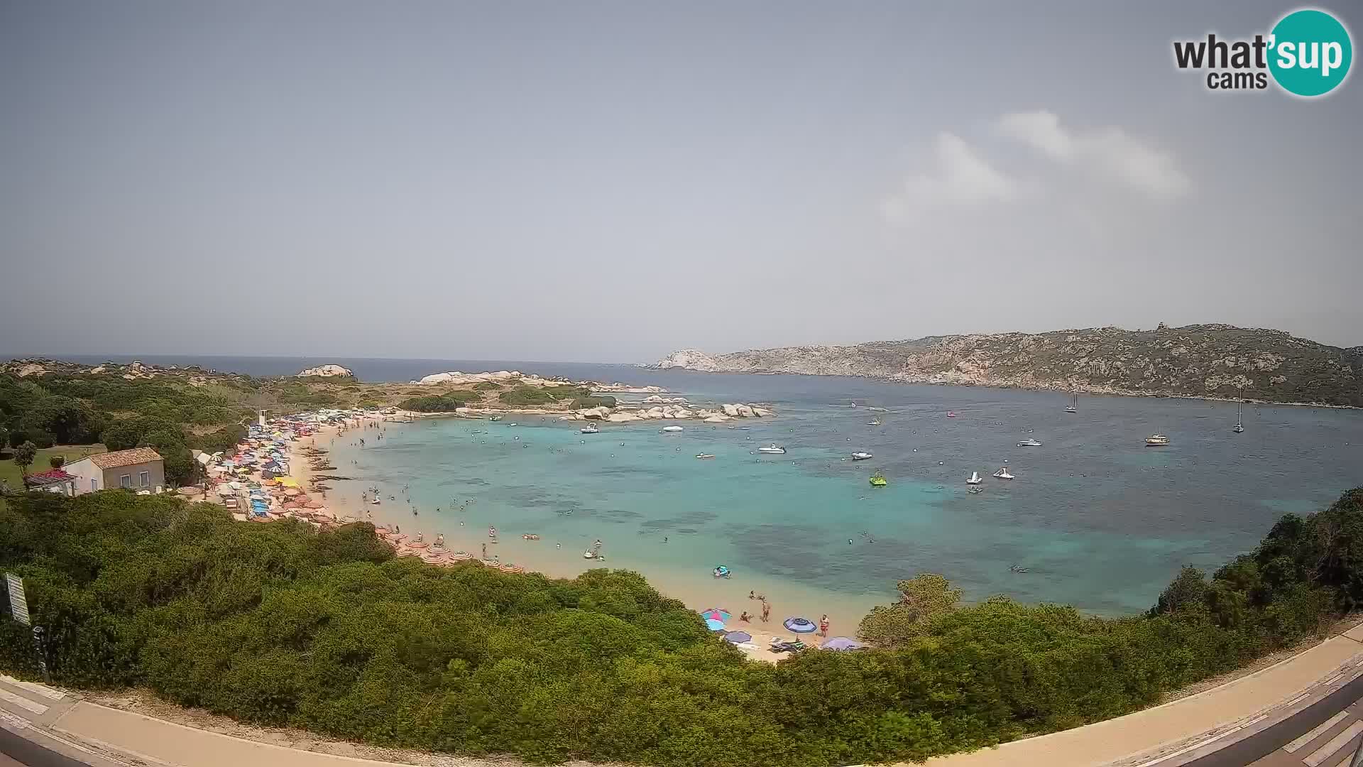 Webcam Rena di Levante – Live View from Capo Testa