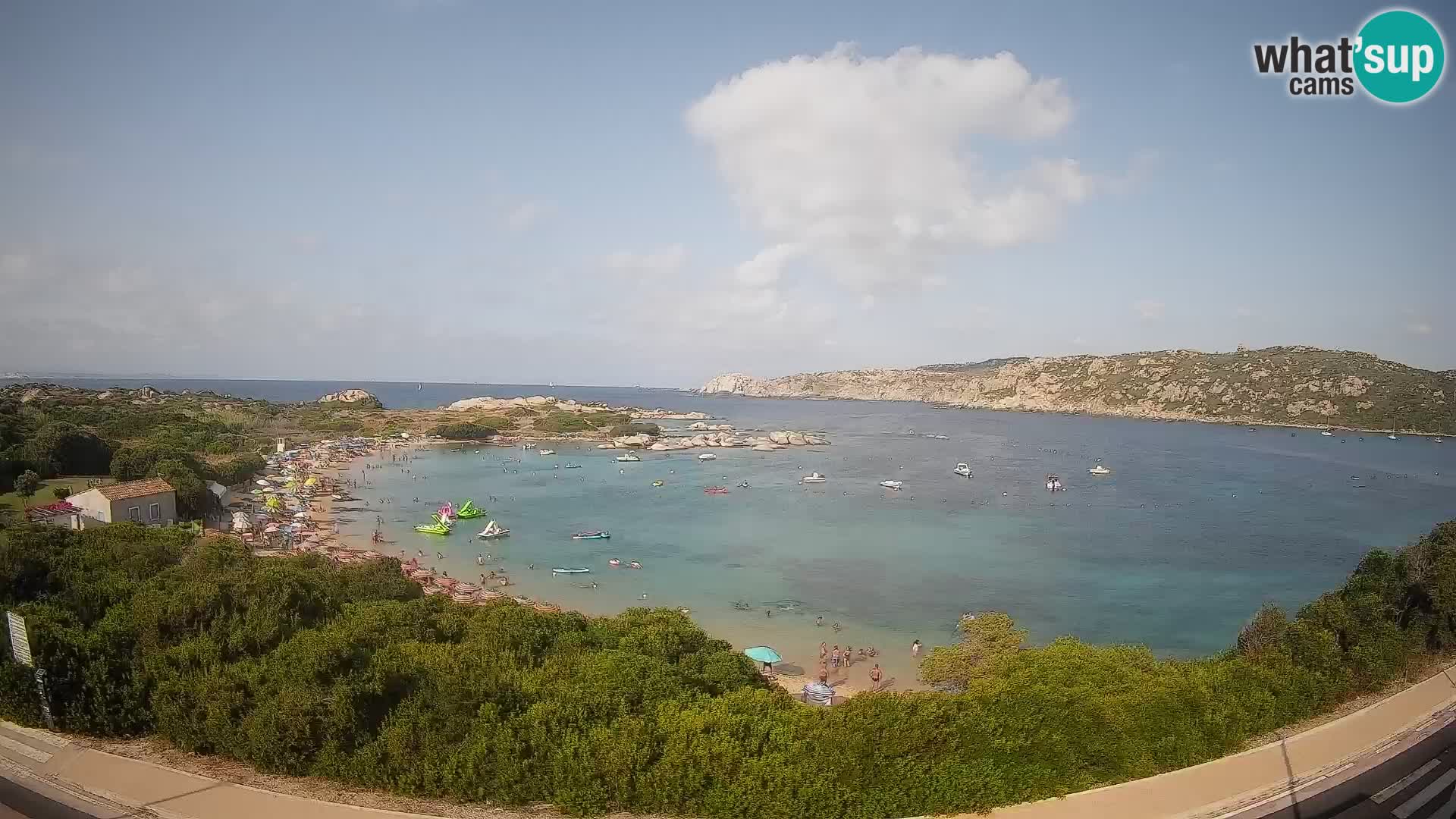 Webcam Rena di Levante – Vue en direct depuis Capo Testa