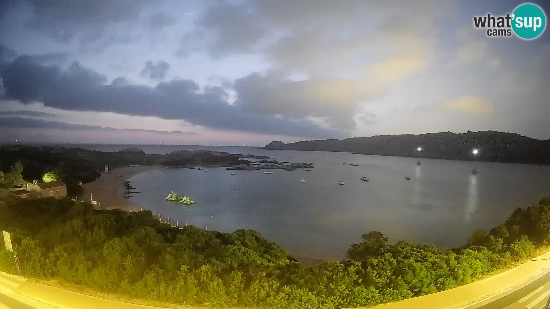 Webcam Rena di Levante – Live View from Capo Testa