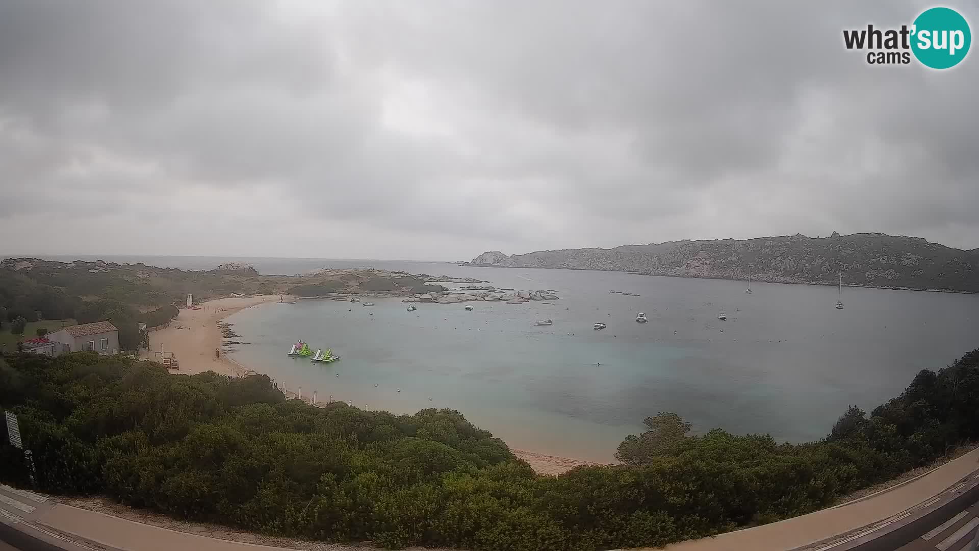 Webcam Rena di Levante – Live View from Capo Testa