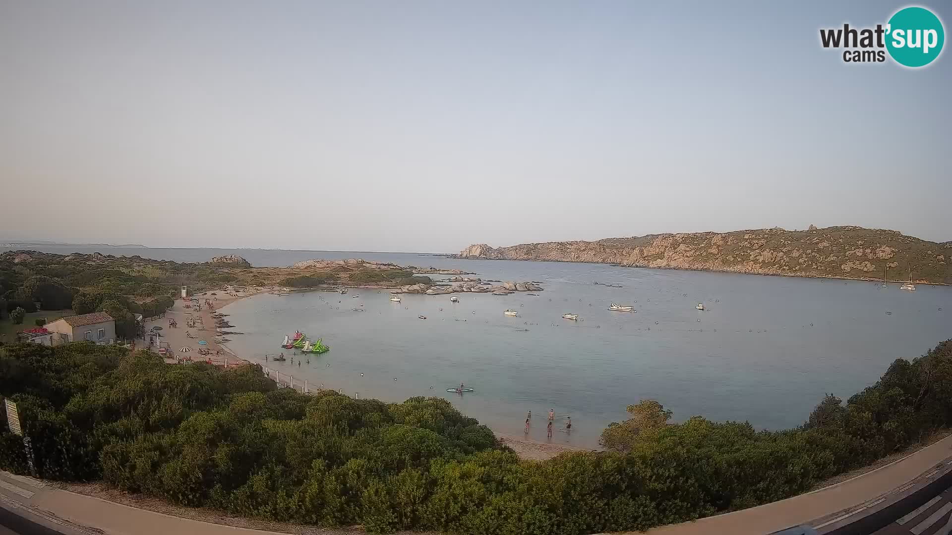 Webcam Rena di Levante – Live View from Capo Testa