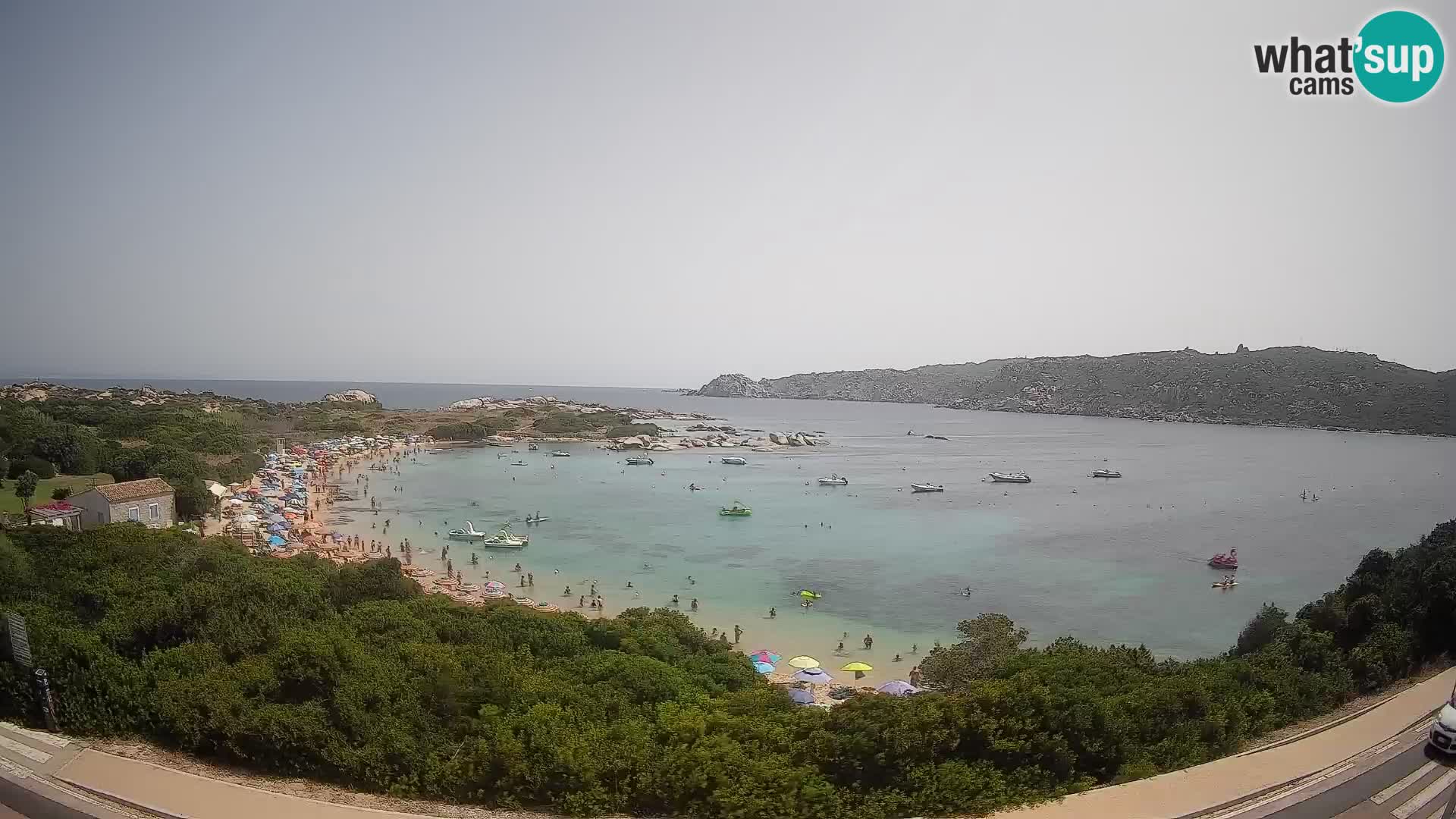 Webcam Rena di Levante – Live View from Capo Testa