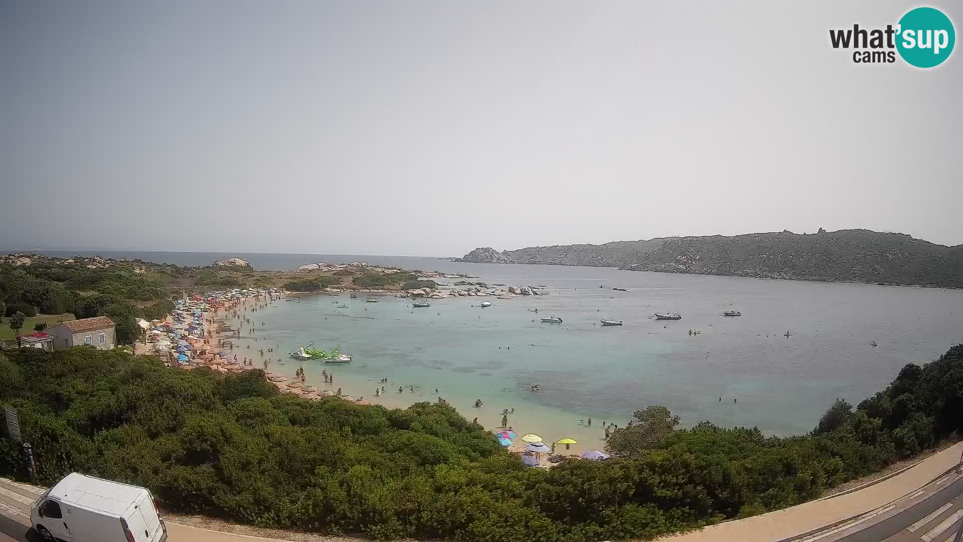 Webcam Rena di Levante – Live View from Capo Testa