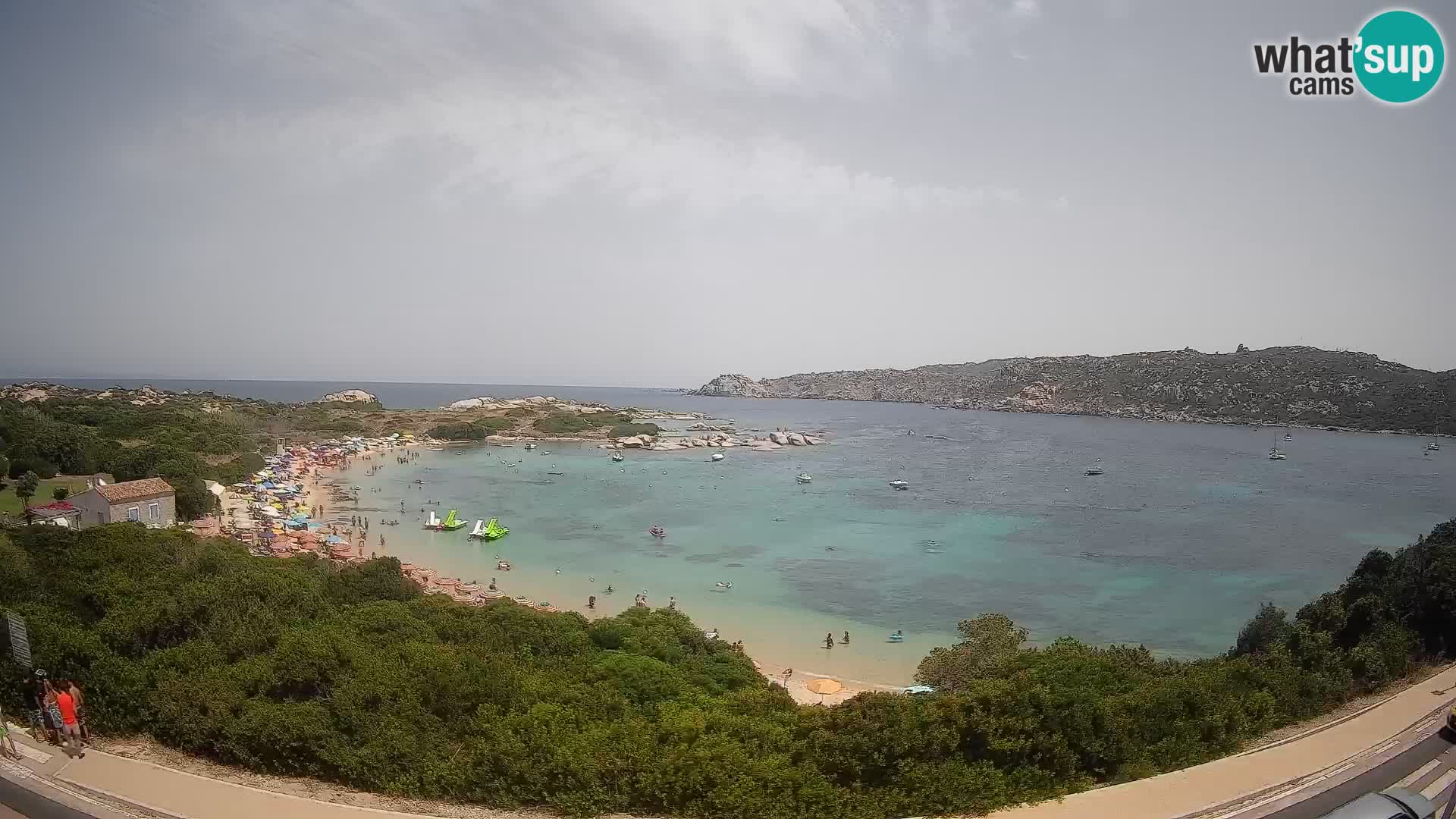 Webcam Rena di Levante – Vue en direct depuis Capo Testa