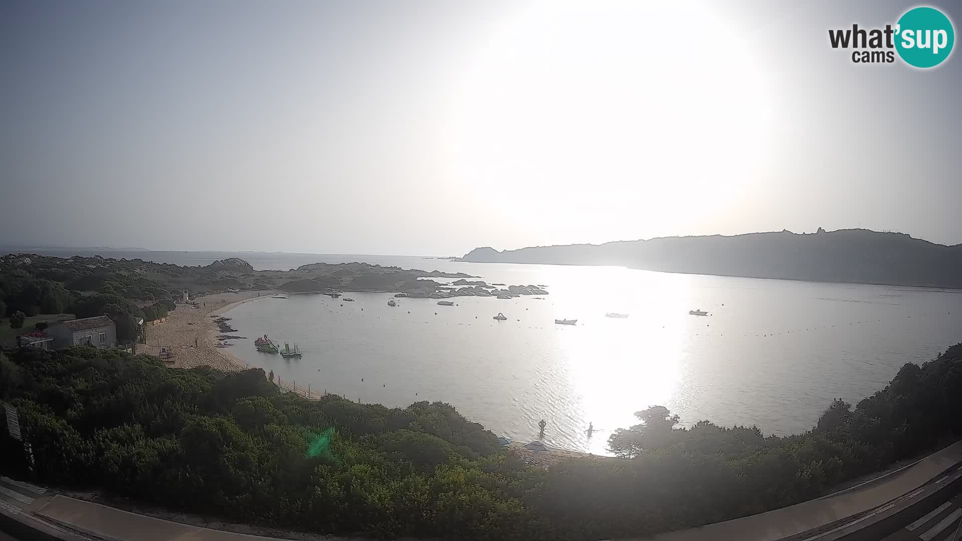 Webcam Rena di Levante – Live View from Capo Testa