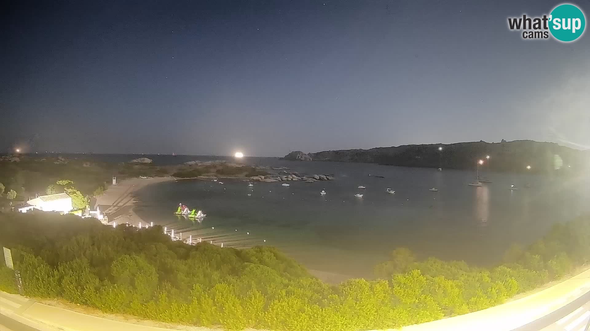 Web kamera Rena di Levante – Pogled uživo s Capo Testa